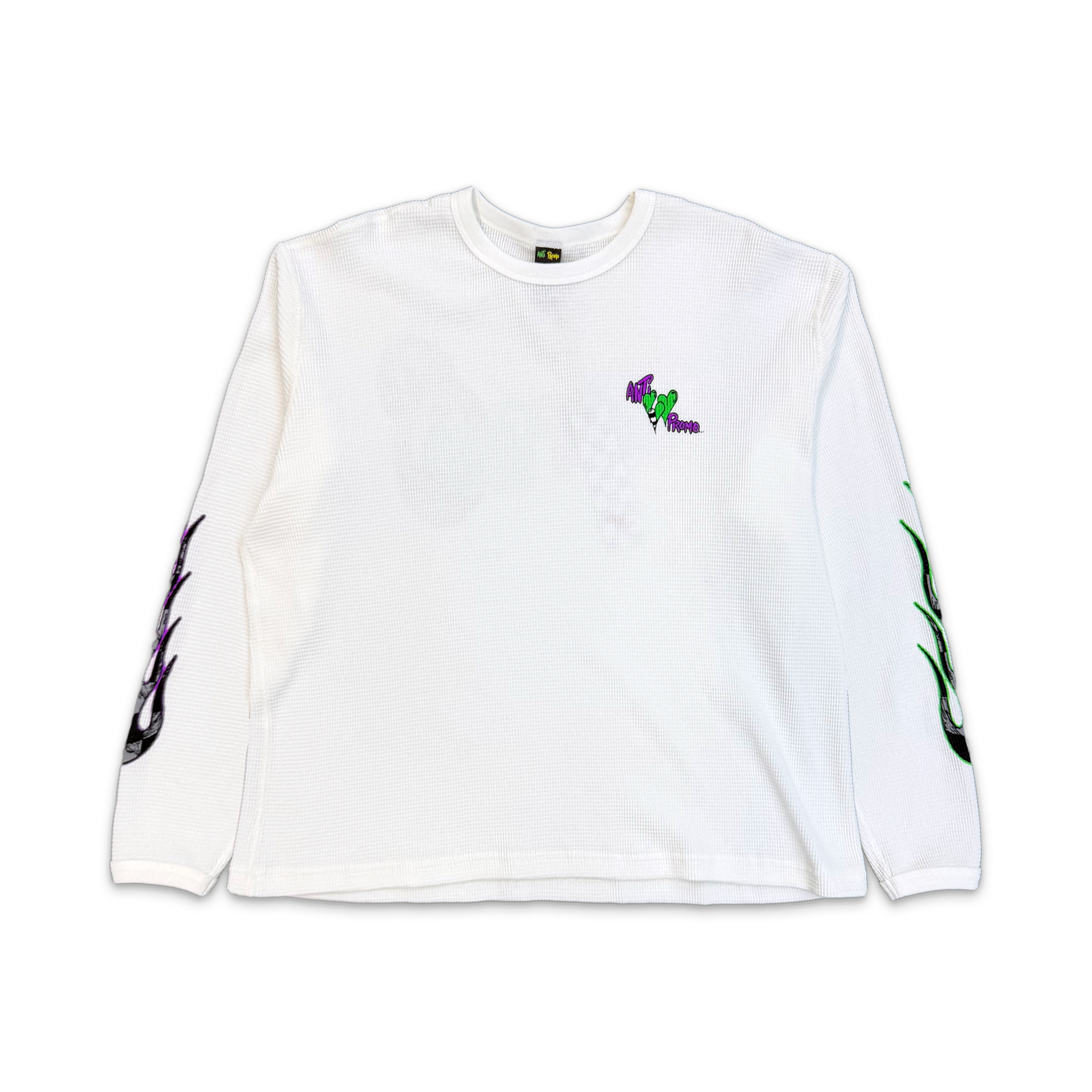 Matty Boy Las Vegas Exclusive Thermal L/S Tee “White/Purple/Green"