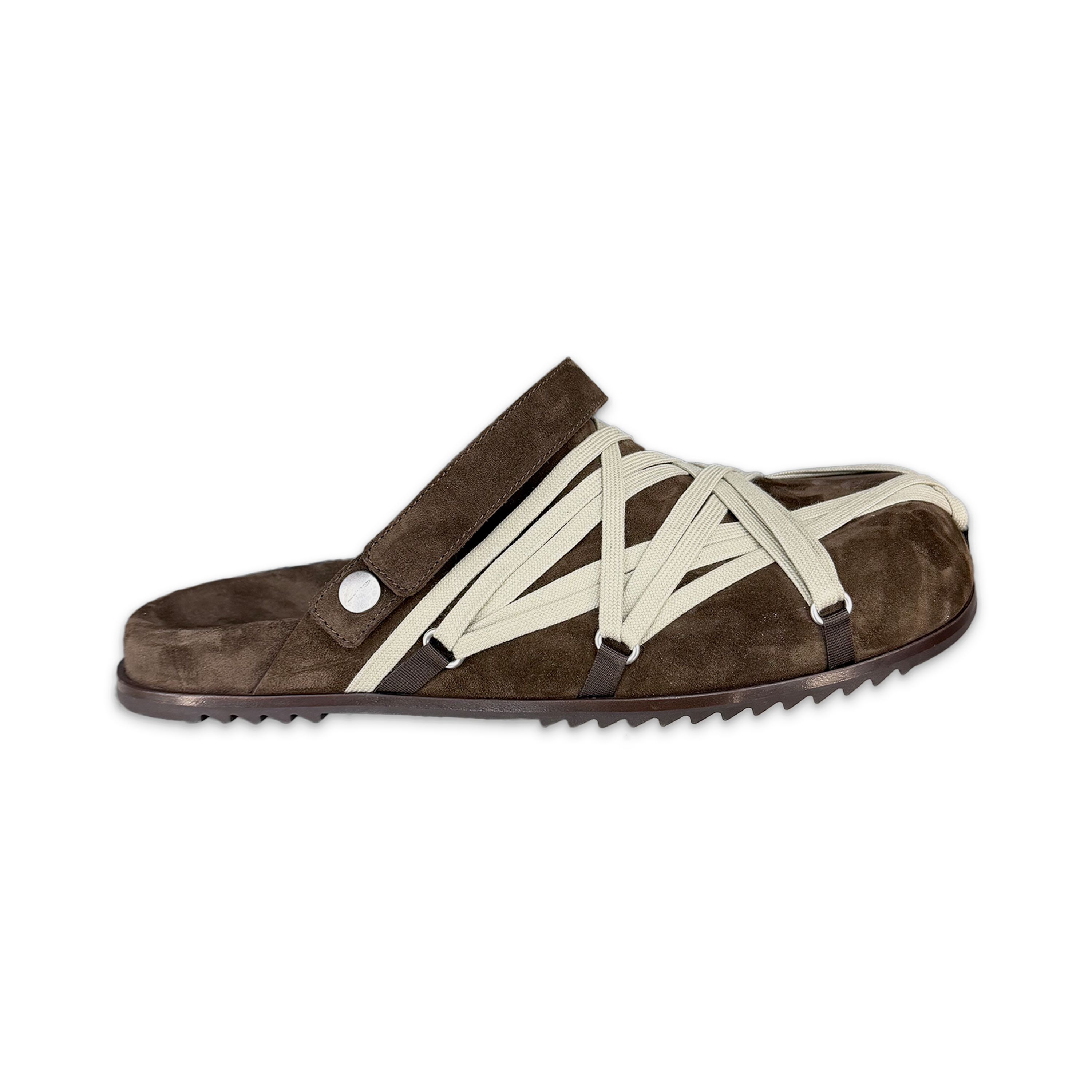 Rick Owens, Megalace Mule Granola "Brown"