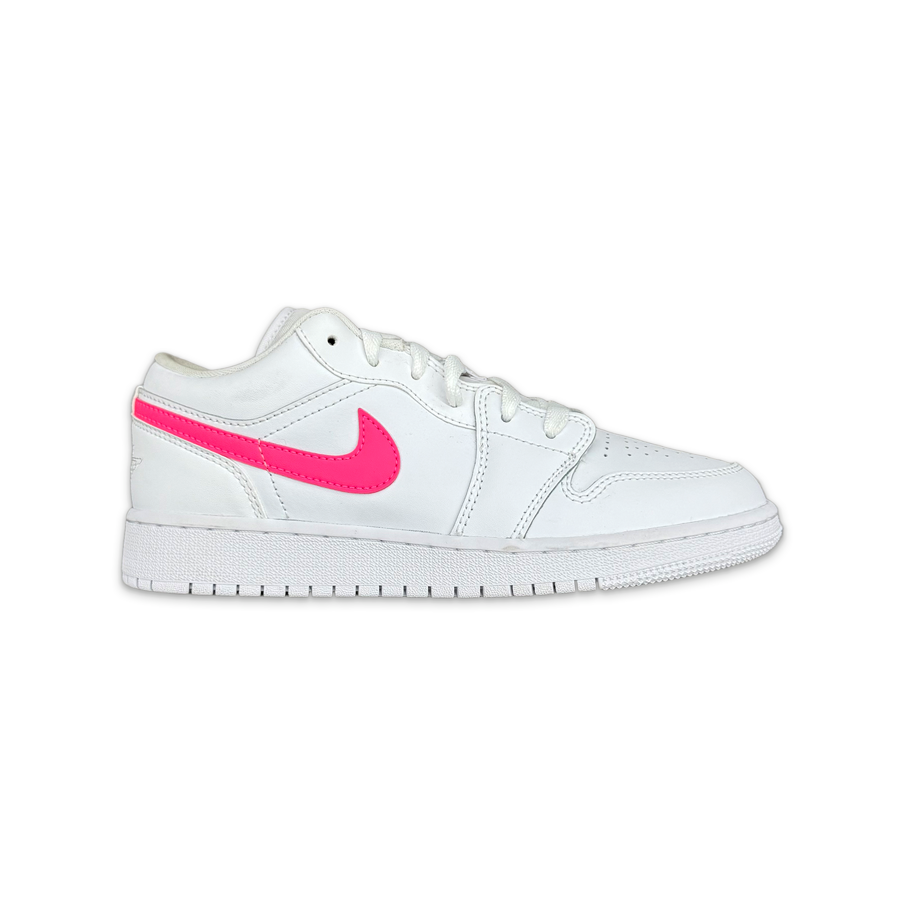 Air Jordan, Air Jordan 1 Retro Low” White Multi-Color Swoosh" (GS)