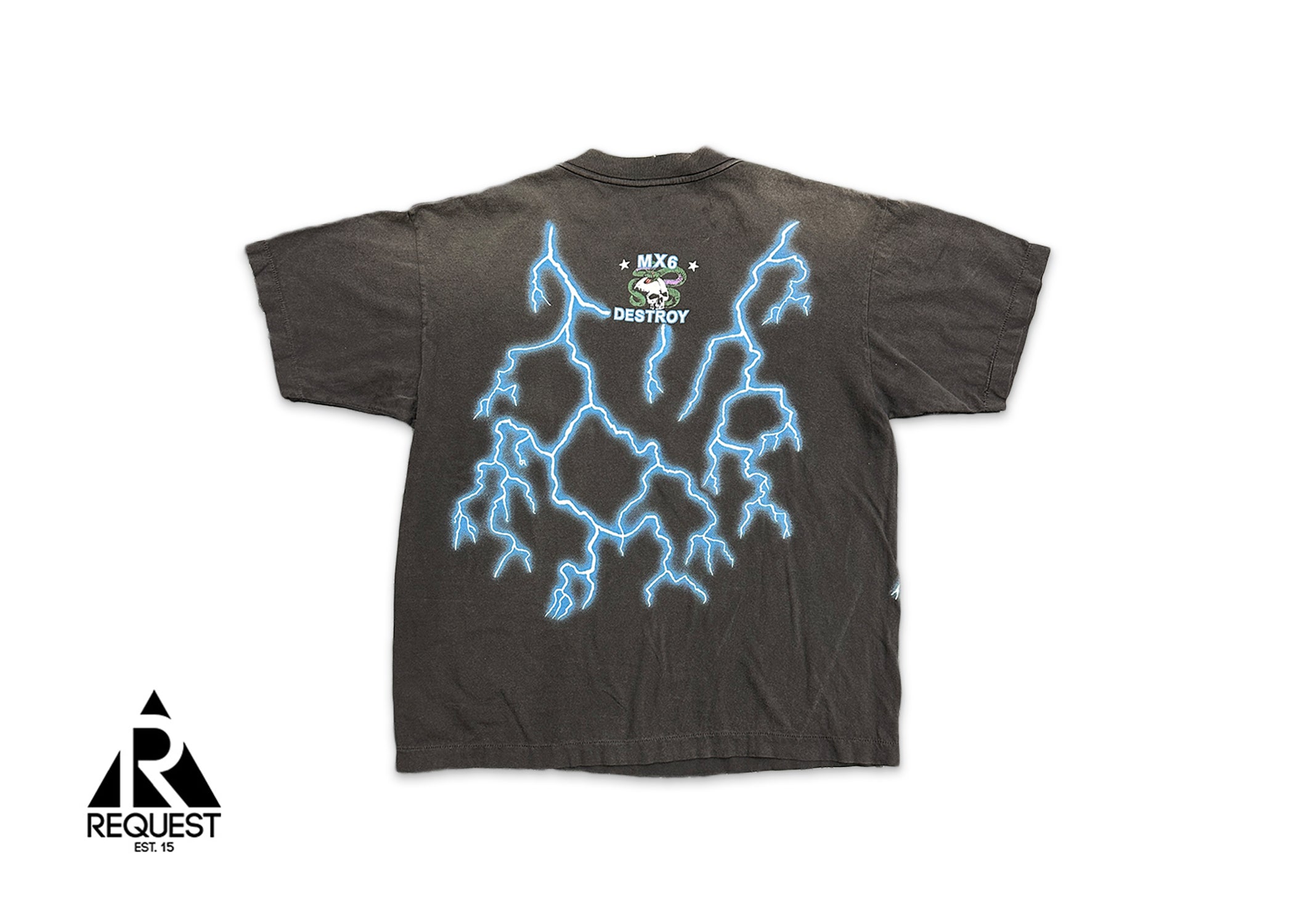 Medusa Thunder Tee "Vintage Black"