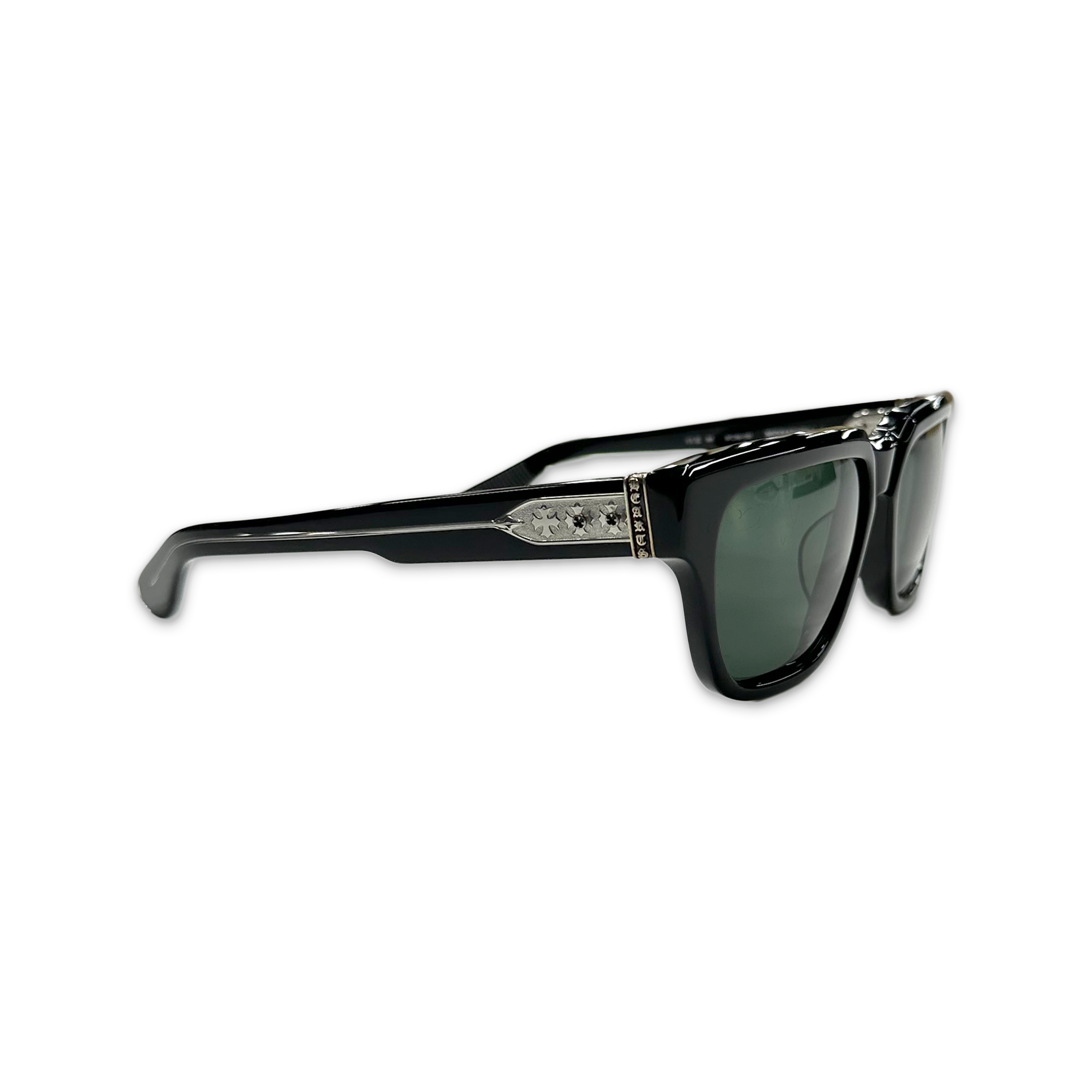 Chrome Hearts, Midixathrill I Glasses "Black/Silver"