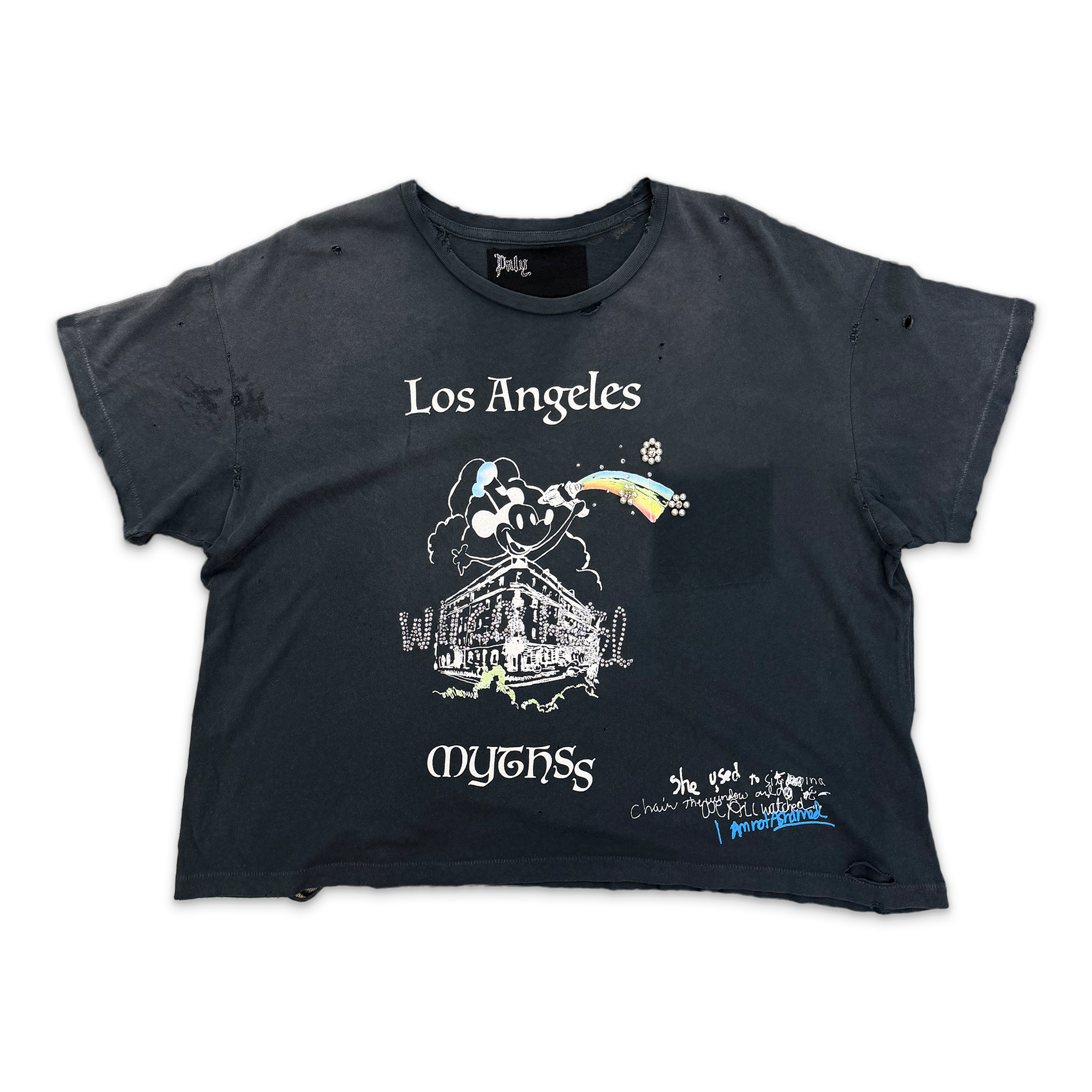 Mythss Tee "Faded Black"