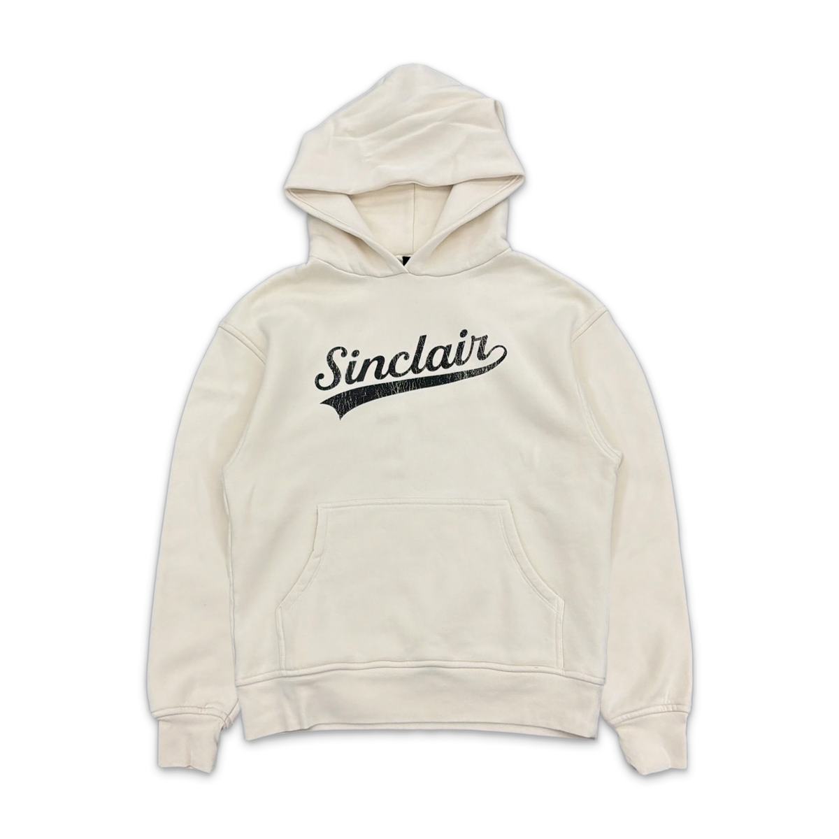 Sports Script Hoodie "Natural"