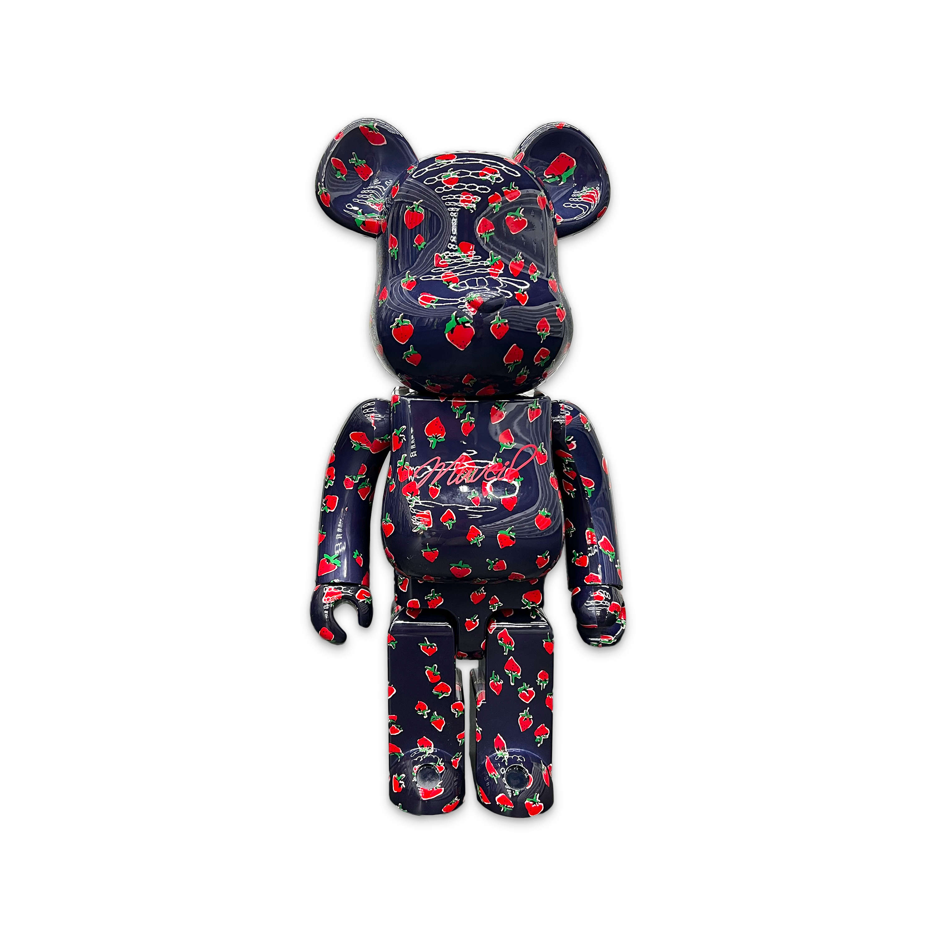 Medicom, Bearbrick 1000% "MUVEIL Strawberry Pattern"