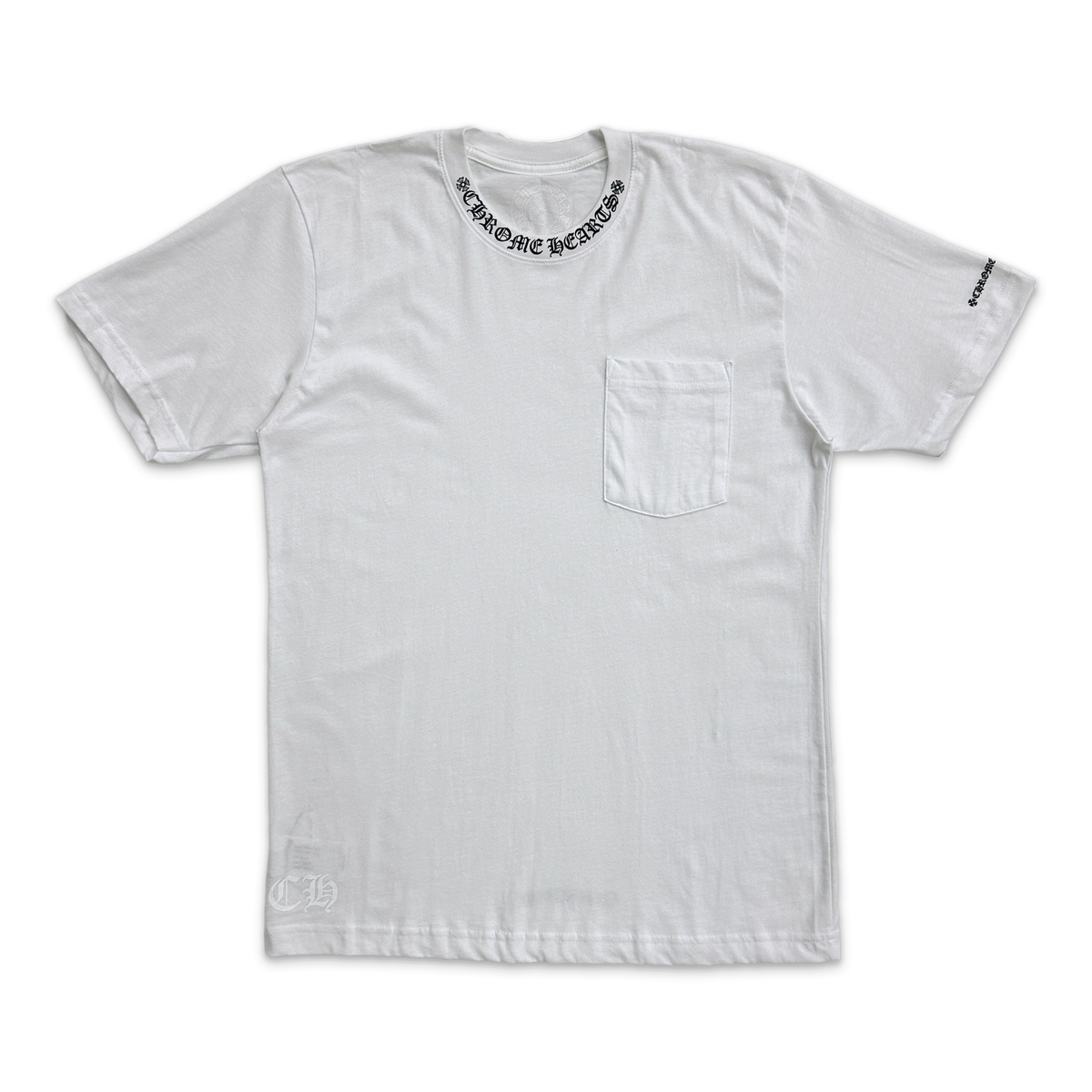Neck Logo Pocket Tee 