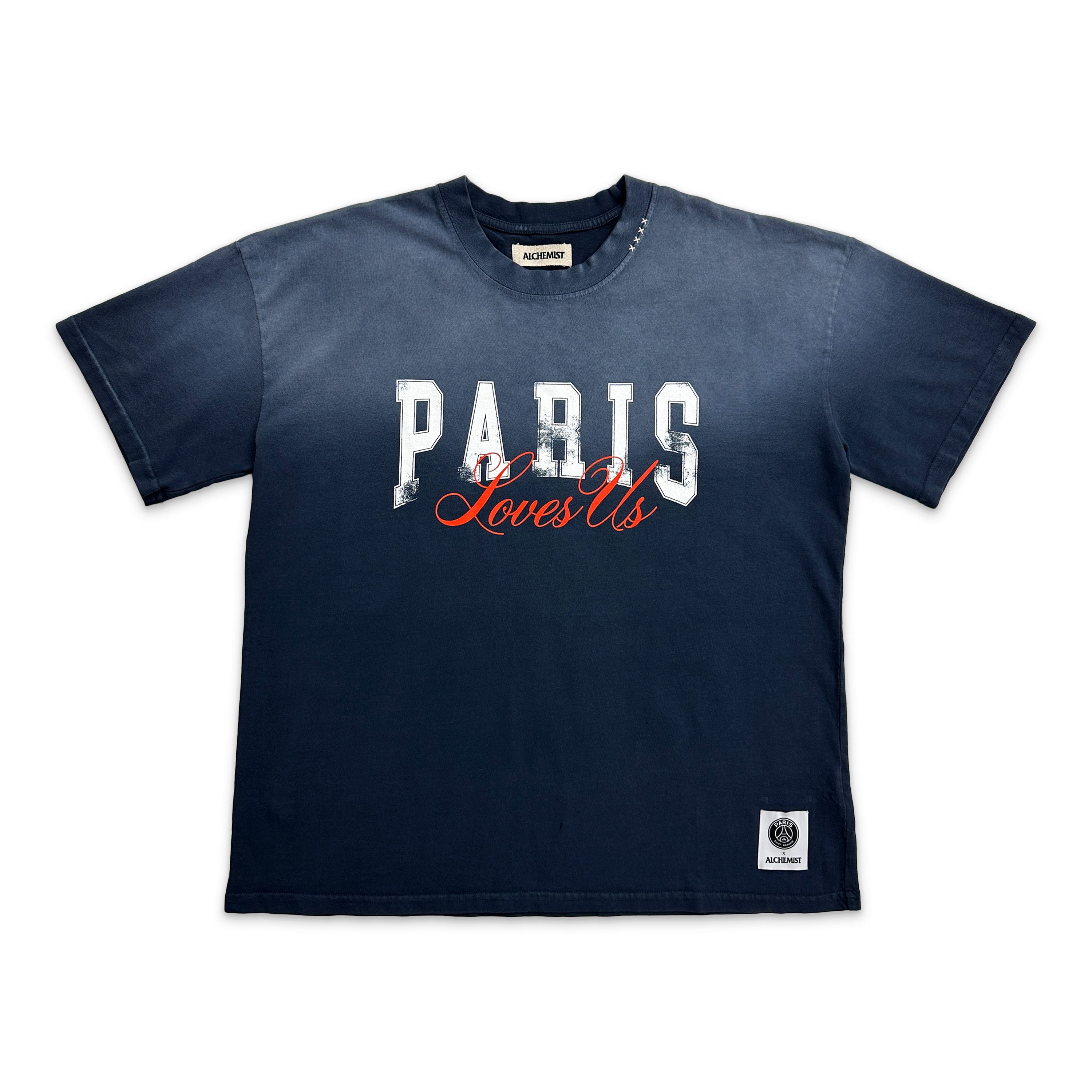 Alchemist, PSG Paris Loves Livin' in America Tee “Faded Obsidian”
