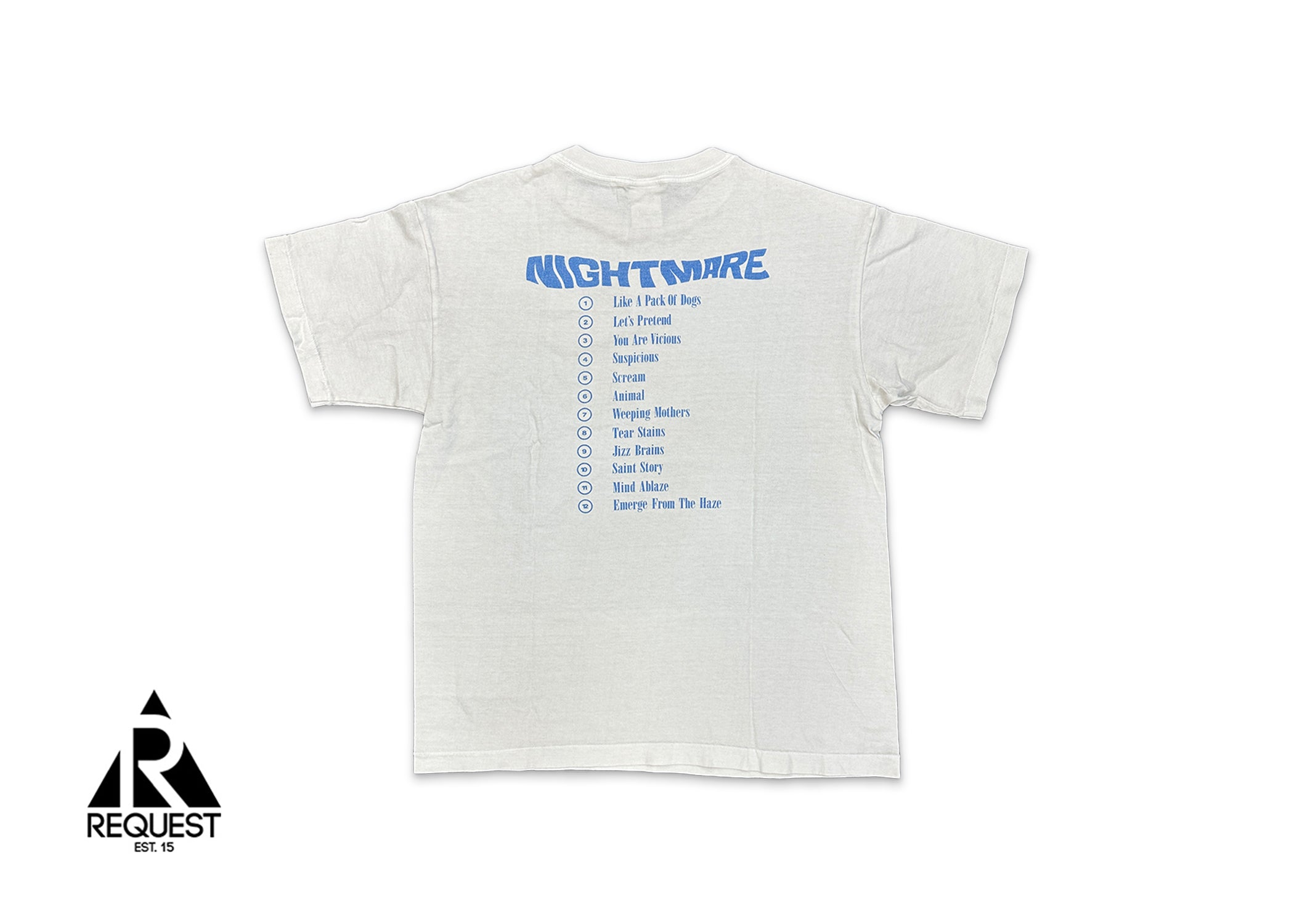 Saint Michael Nirvana Tee "White"