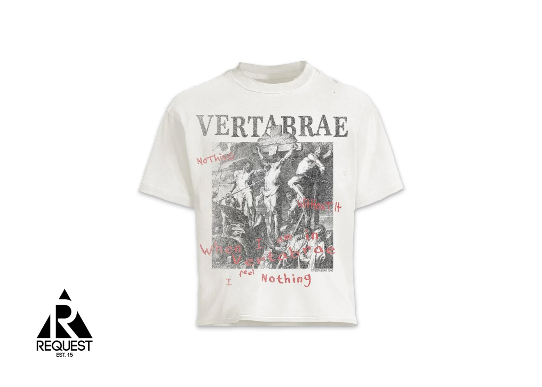 Vertabrae Nothing With Out It Tee FW23 "Cream"