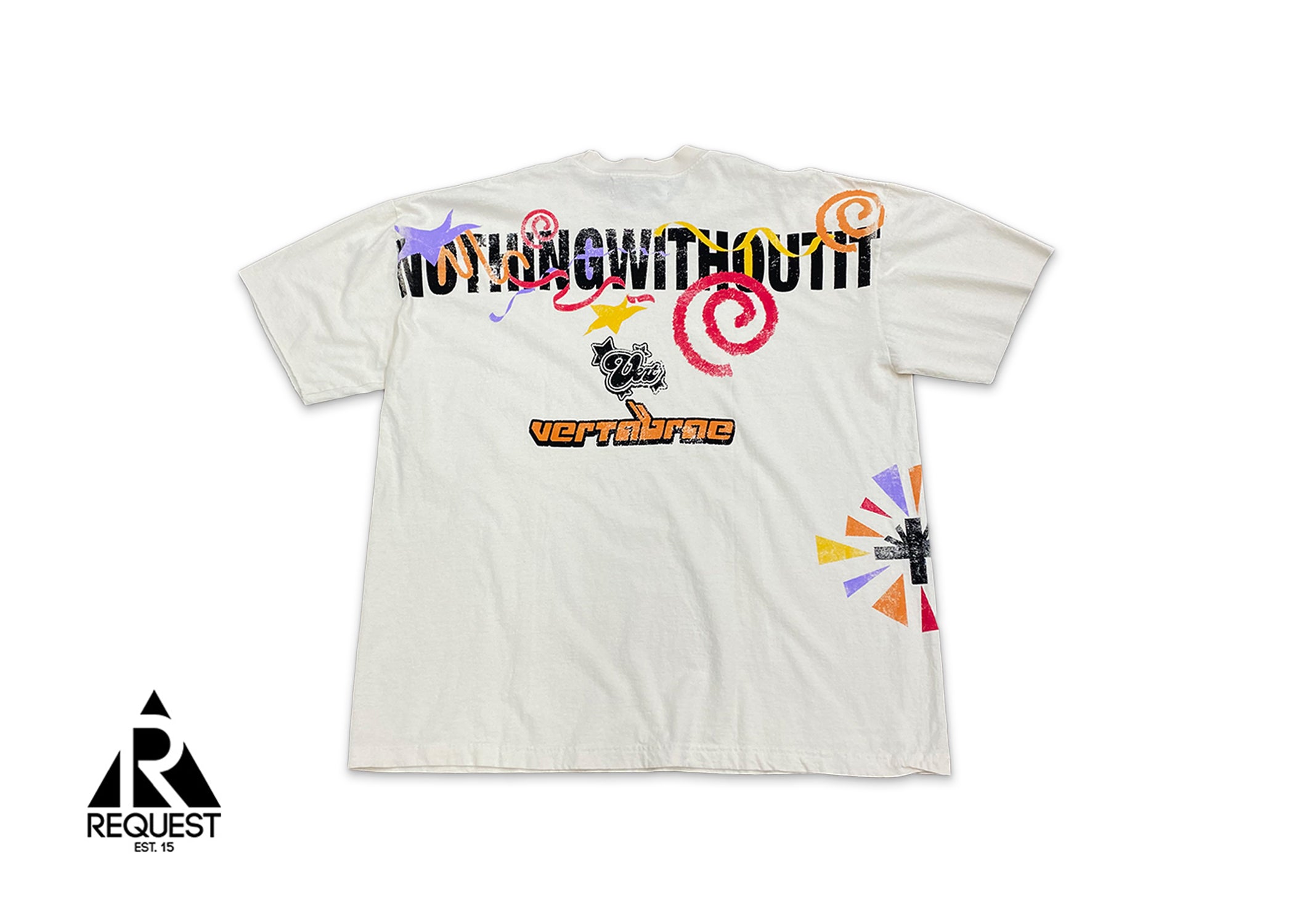 Vertabae Nothing With Out It Tee "Cream"