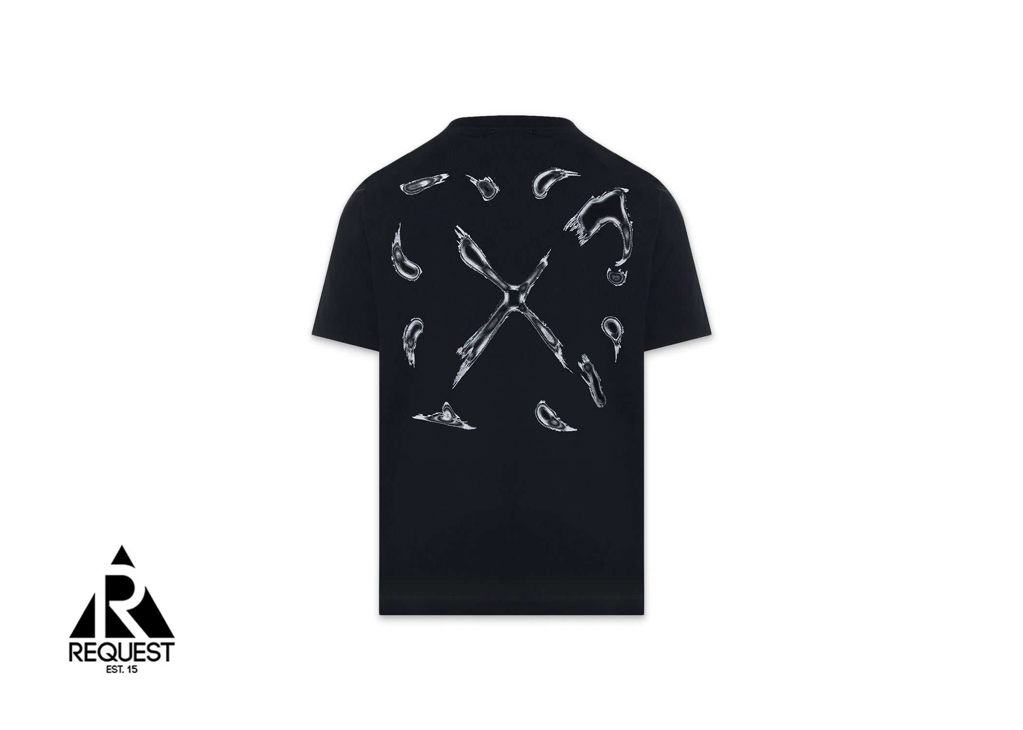 Off-White Noise Arrow Slim S/S Tee "Black White"