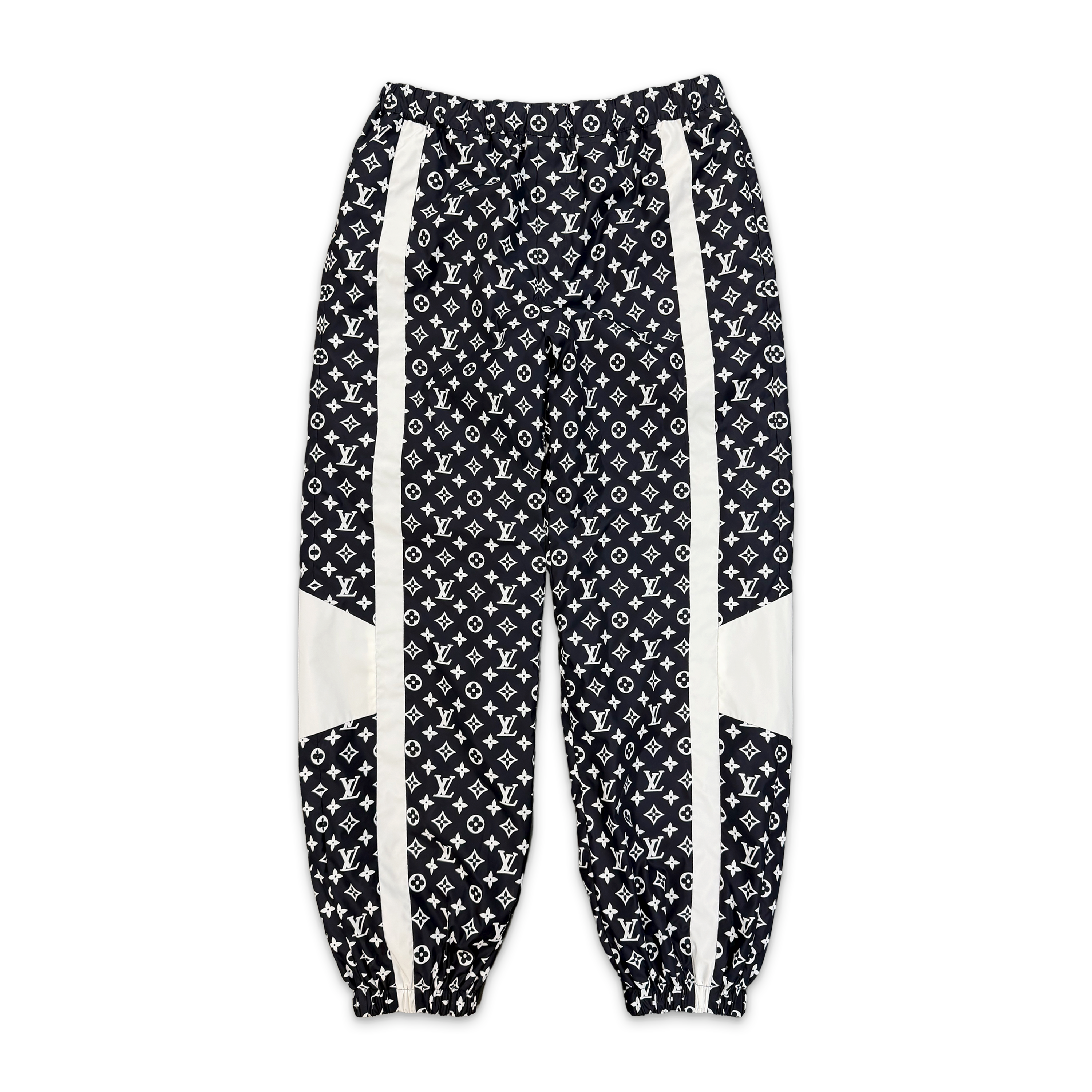 Monogram Technical Track Pants "Navy White"