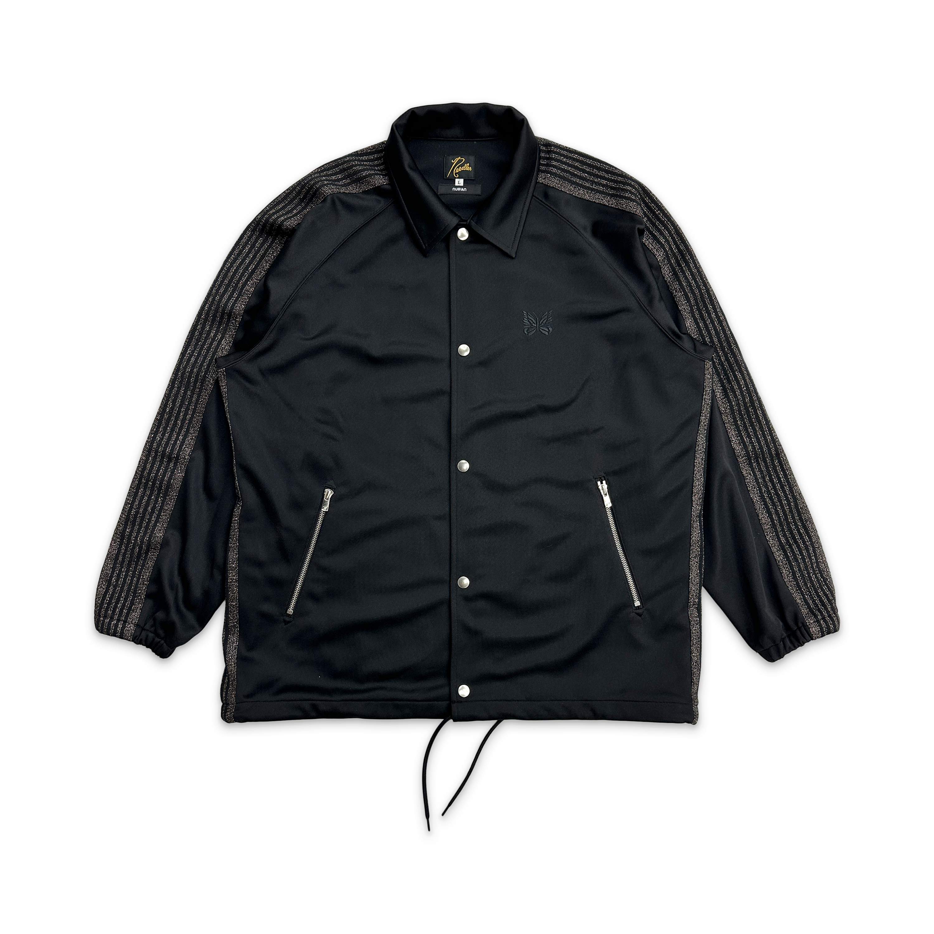 x Nubian Coaches Jacket "Black Glitter"