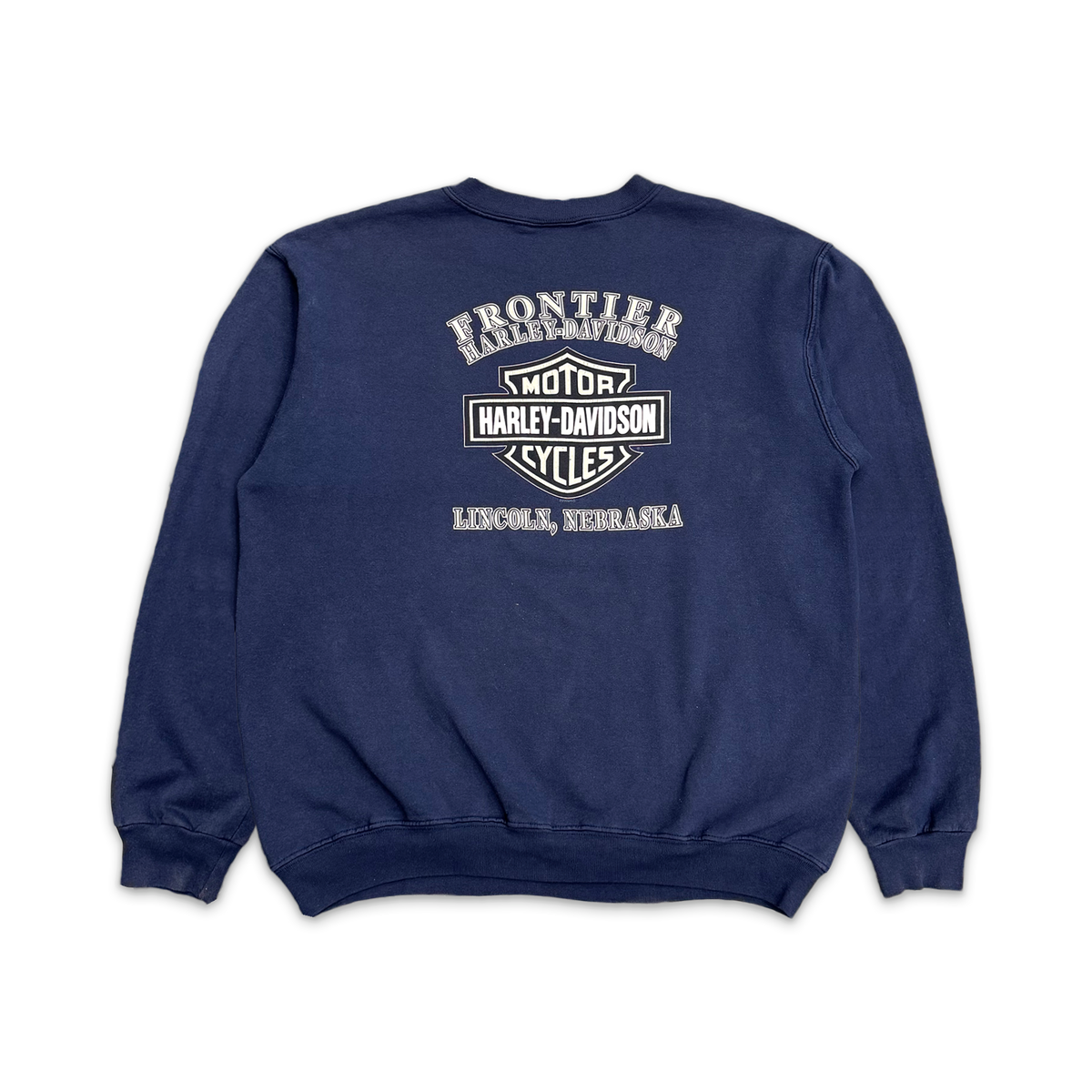 Vintage, Harley Davidson Frontier Crewneck "Navy"