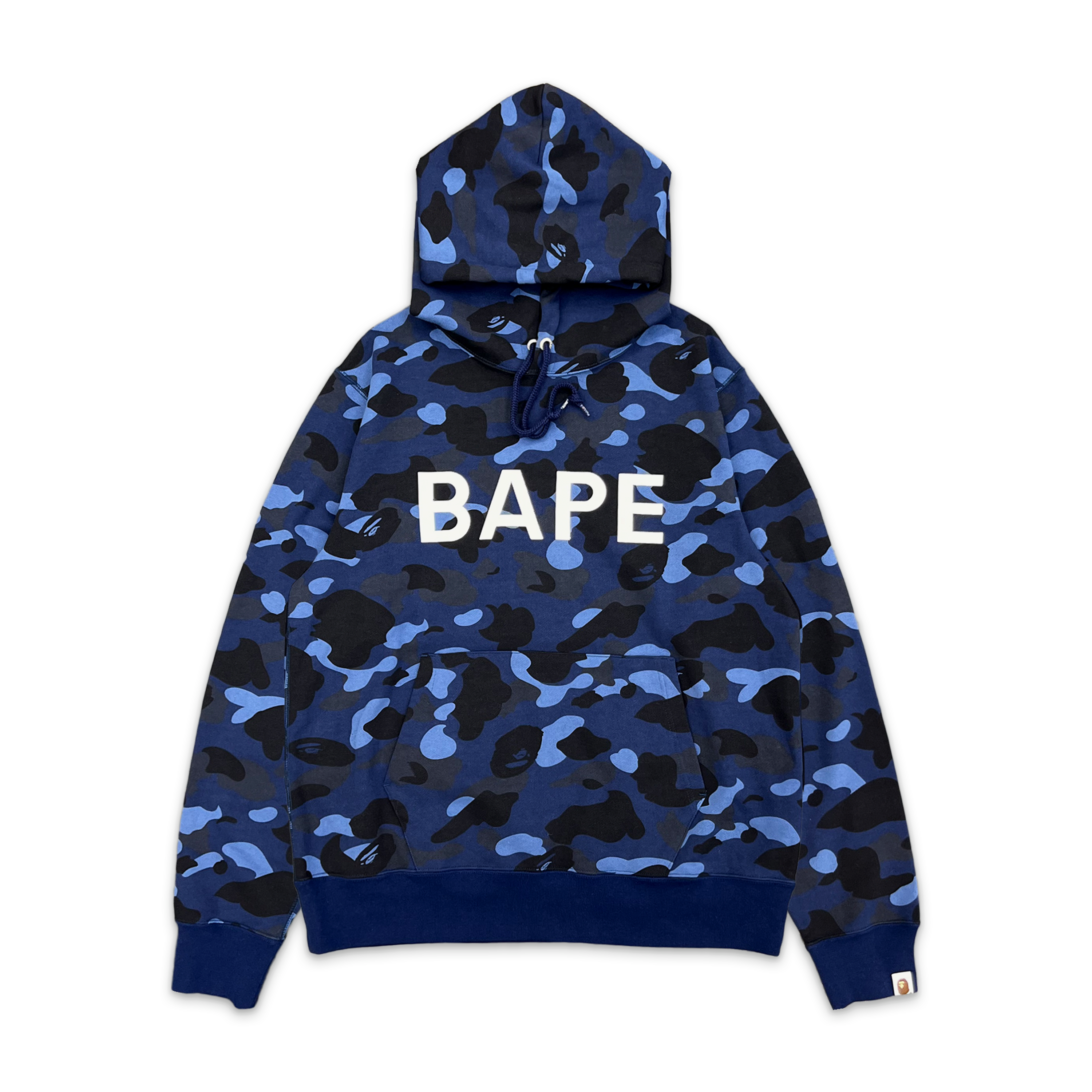 All Over Camo Hoodie "Blue"
