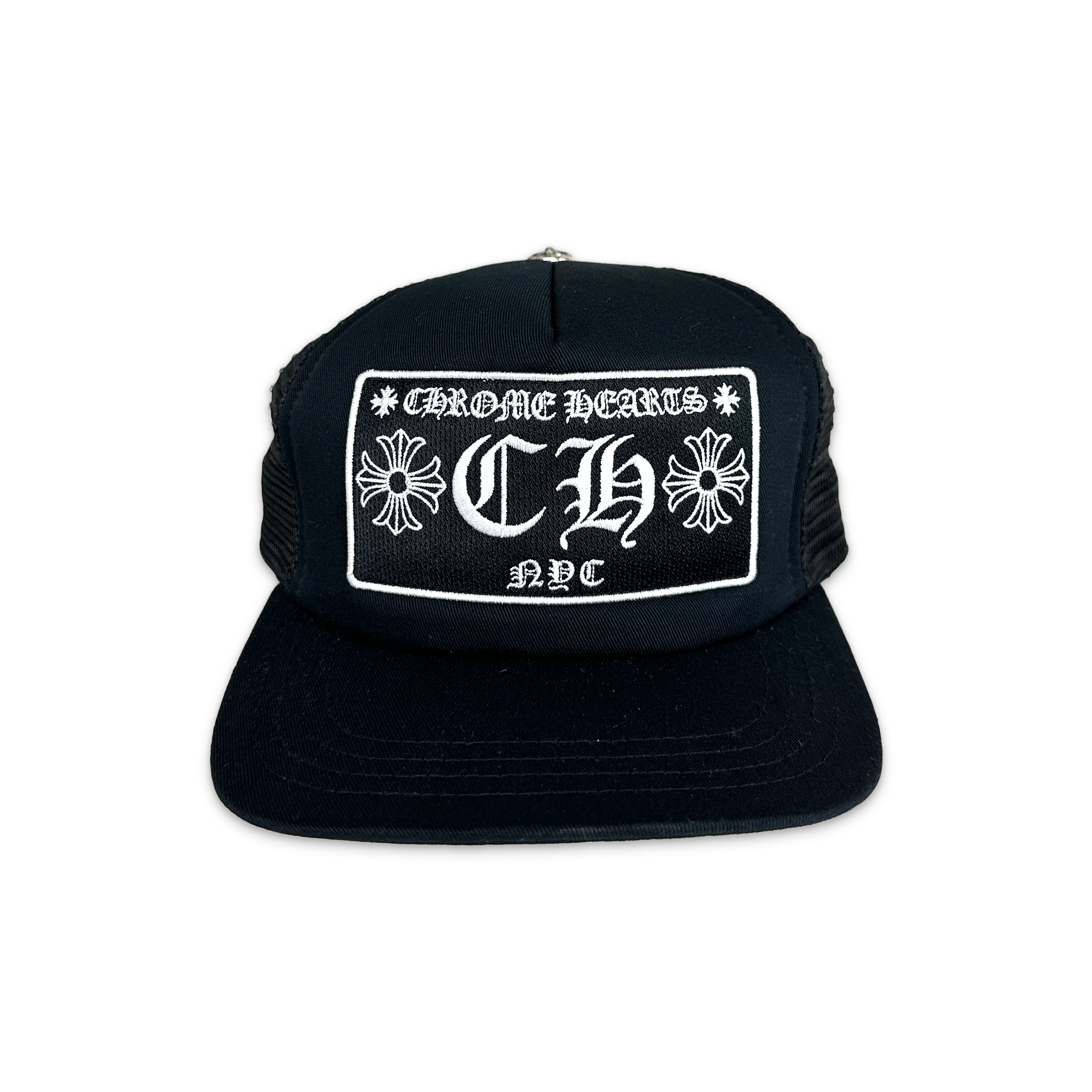 Chrome Hearts, Kids CH NYC Trucker Hat "Black"