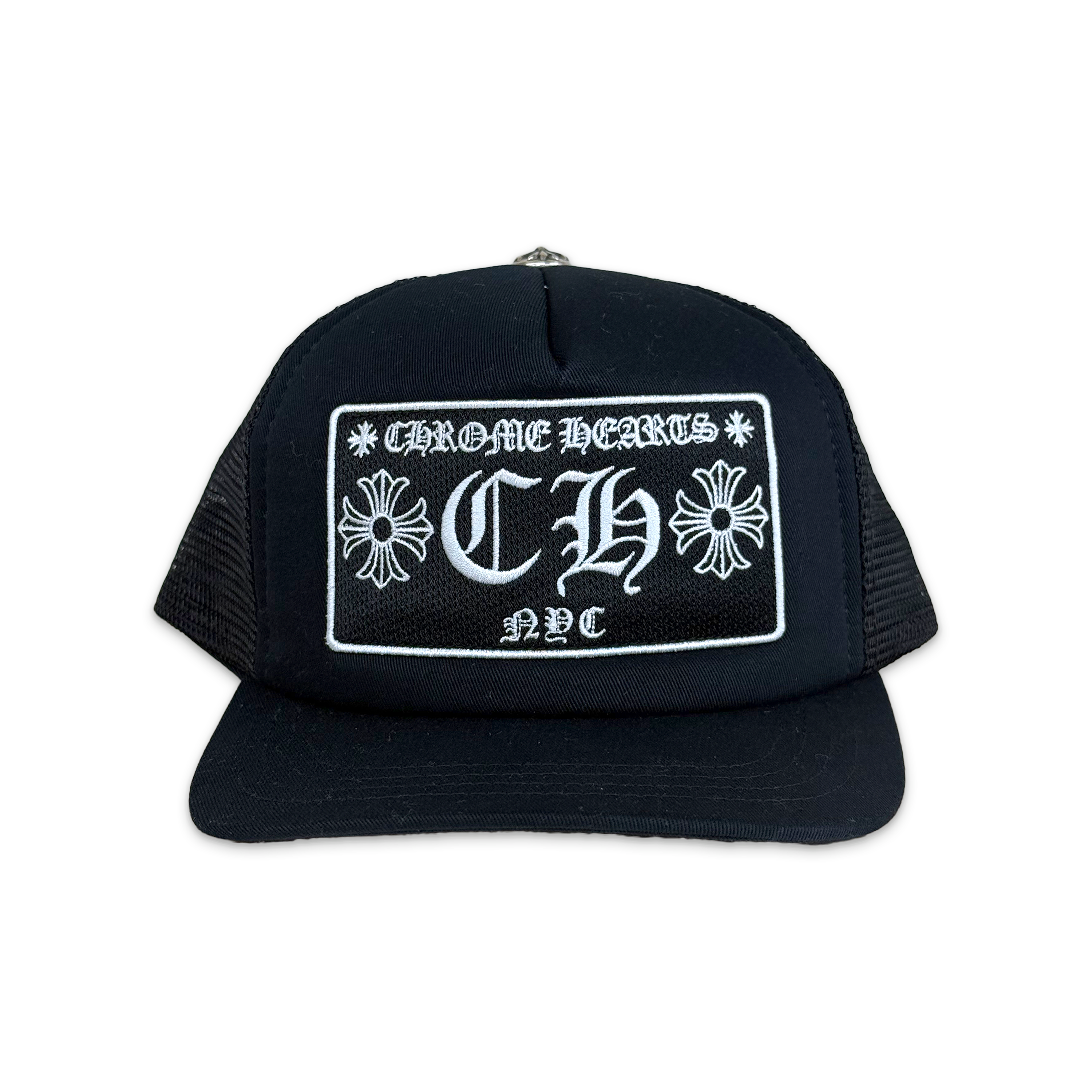 Chrome Hearts, CH NYC Trucker Hat "Black"