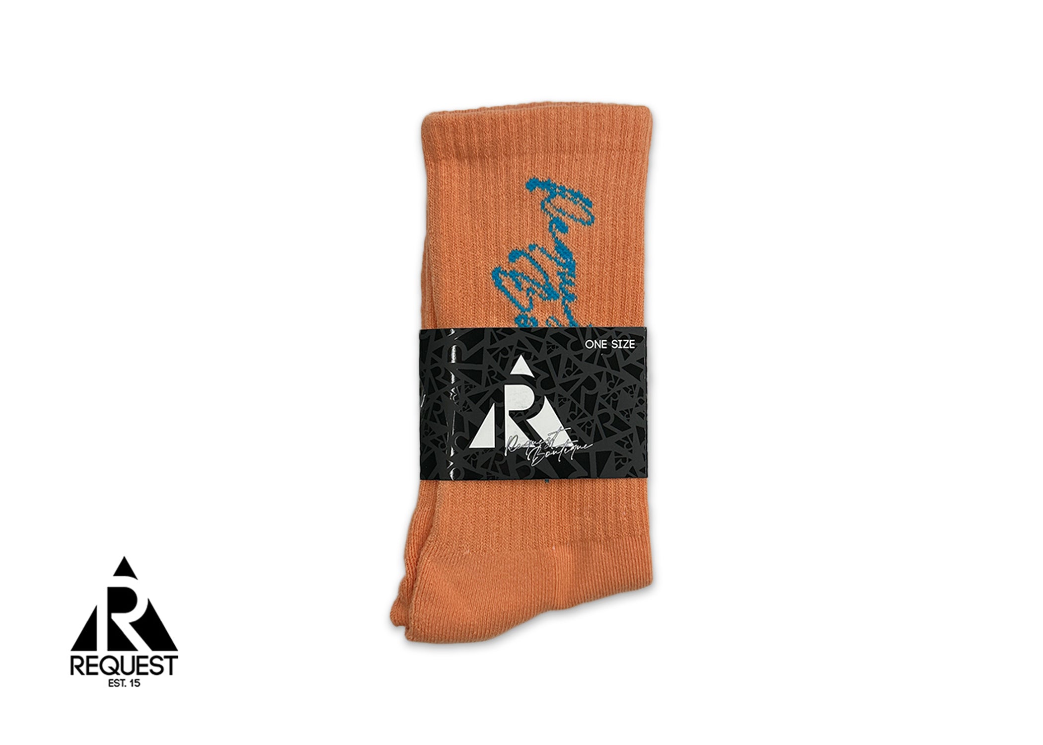 Request Vertical Script Socks "Boca"