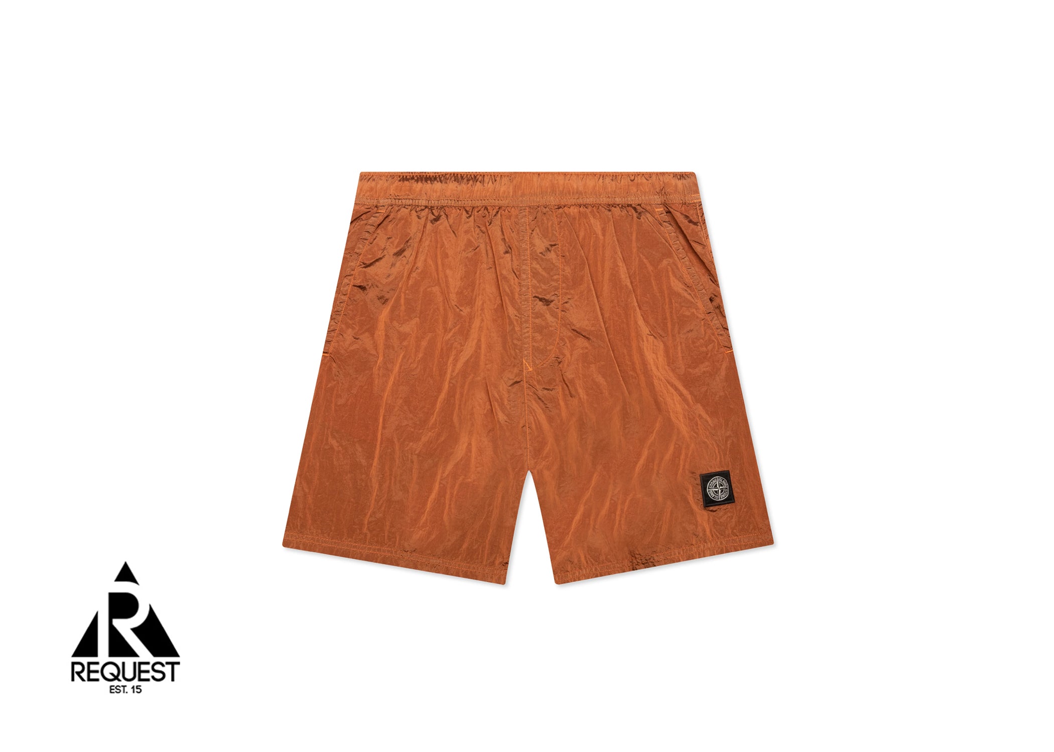 Stone Island Nylon Metal Shorts "Orange"