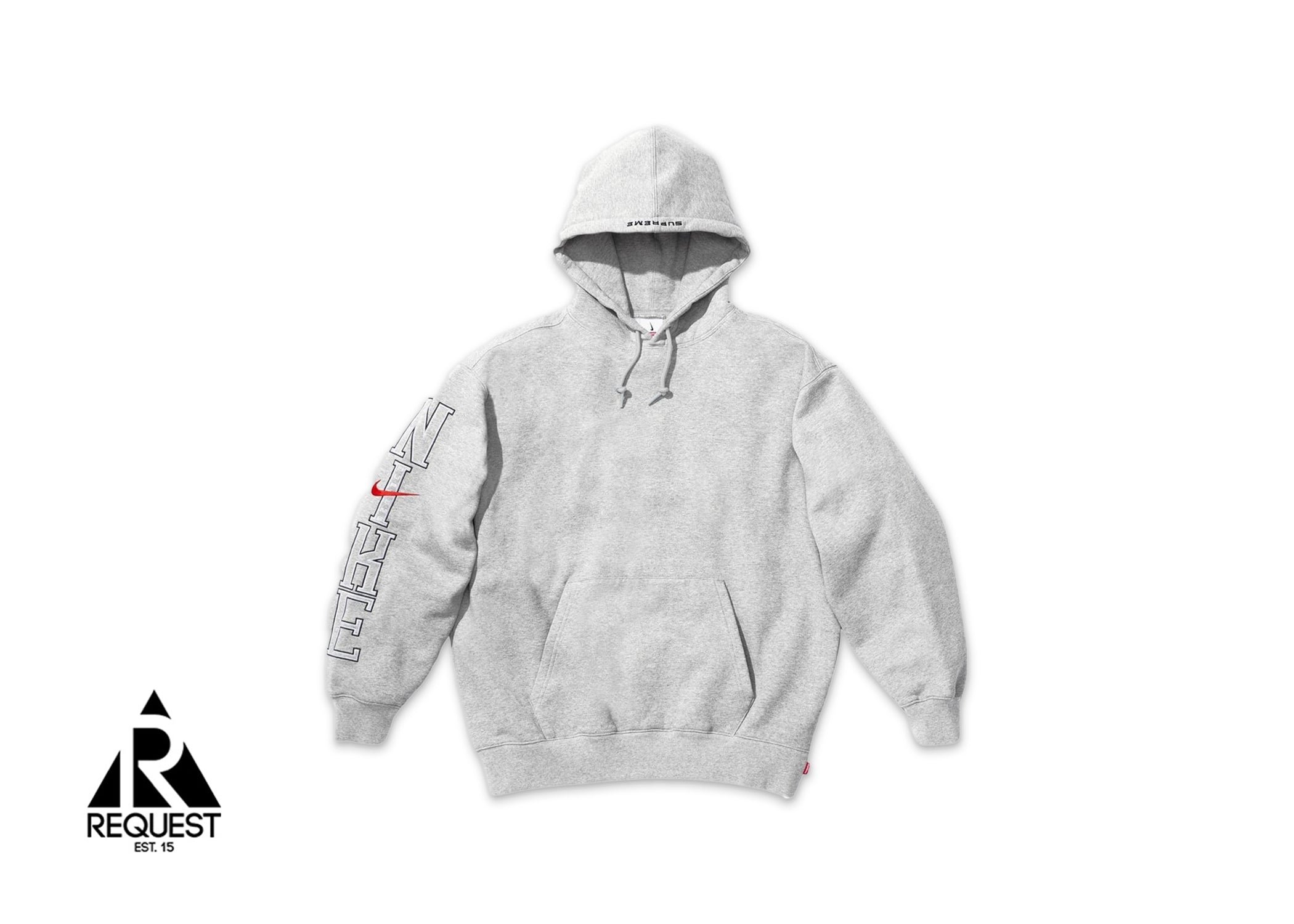 Supreme x Nike Hooded Sweatshirt SS24 "Grey"