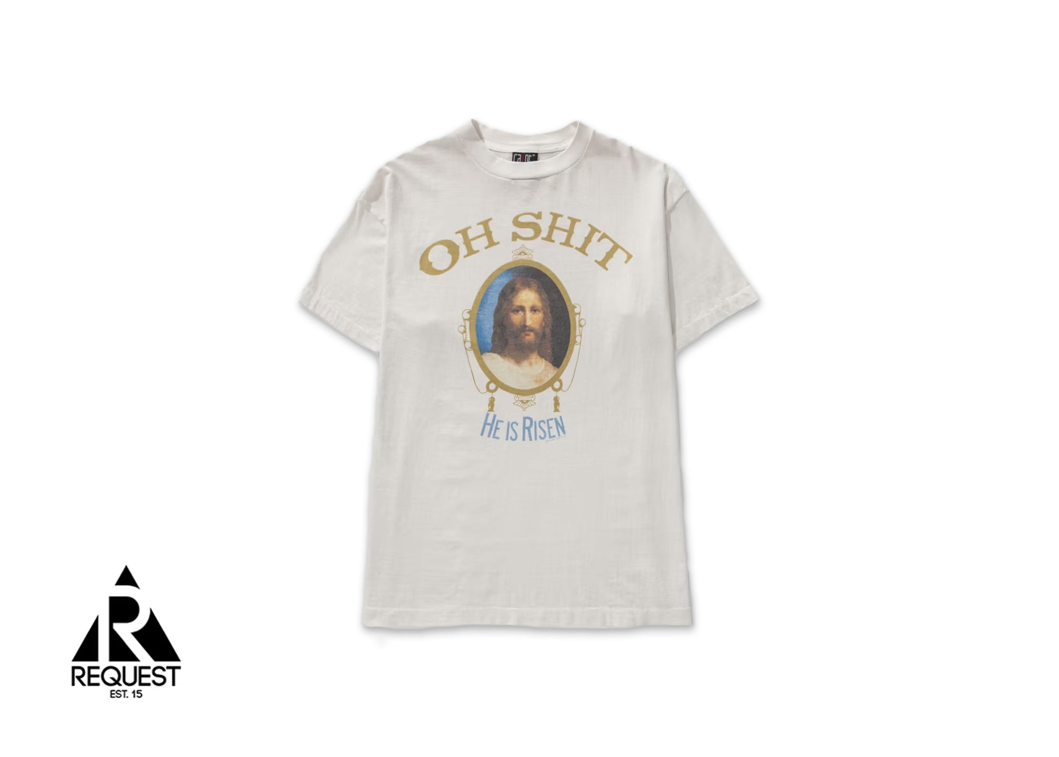 Saint Michael Oh Shit Tee “White”