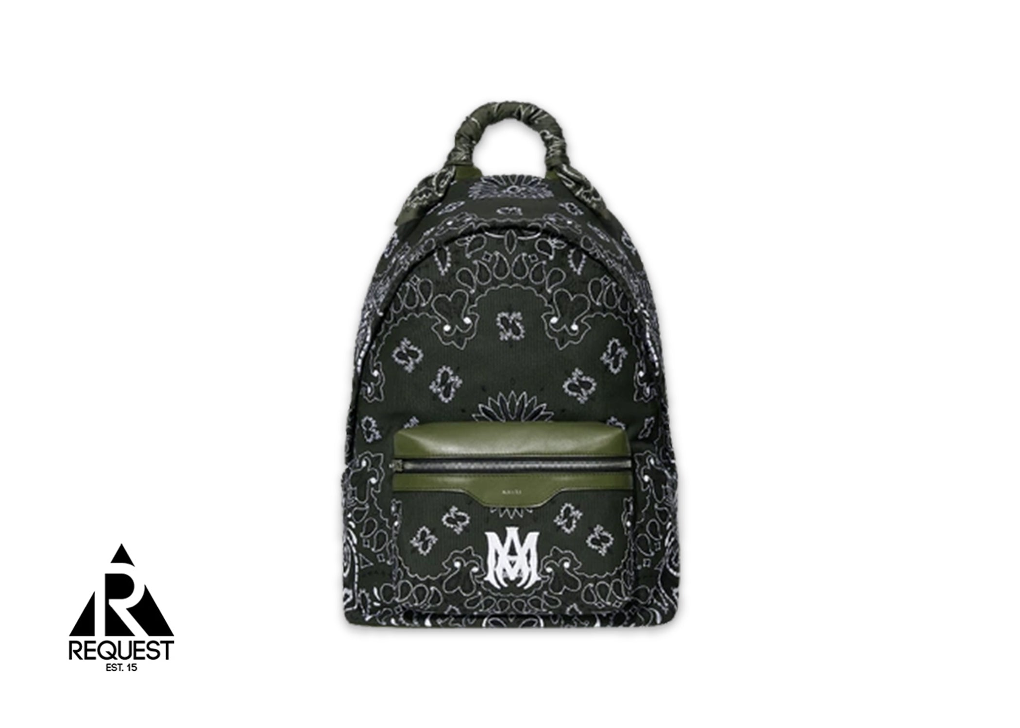 Amiri Bandana Backpack "Olive"