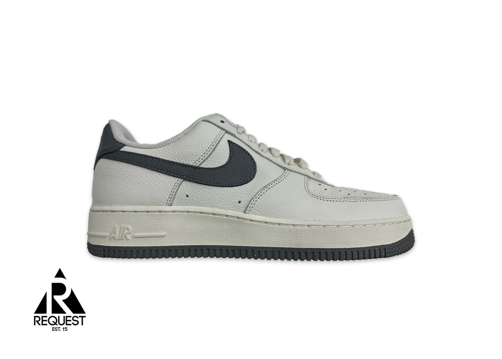 Request, Nike Air Force 1 ID By You "Sail Grey Swoosh"