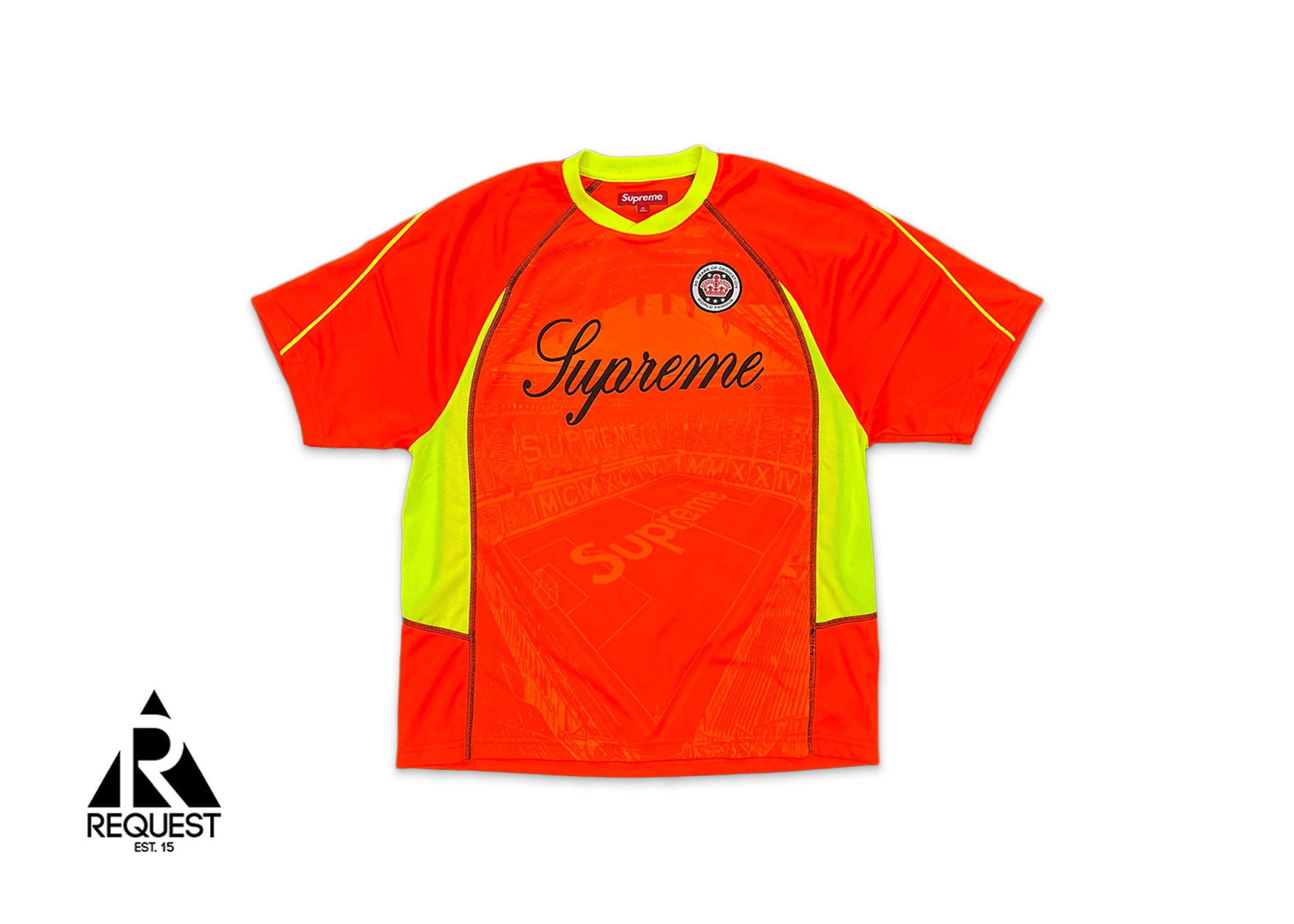 Jacquard Soccer Jersey "Orange"