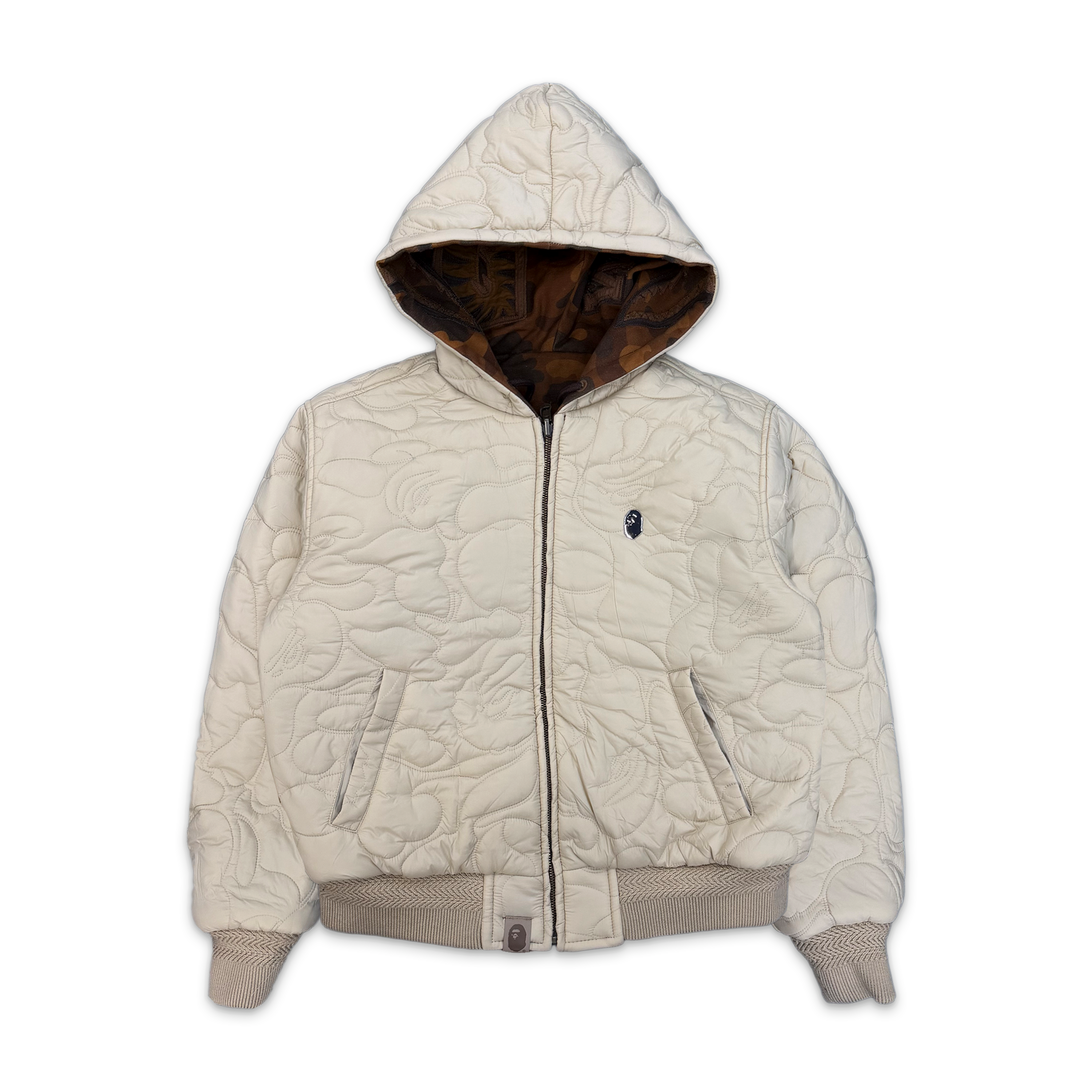 Reversible Shark Zip Heavy Work Jacket "1st Camo Orange"