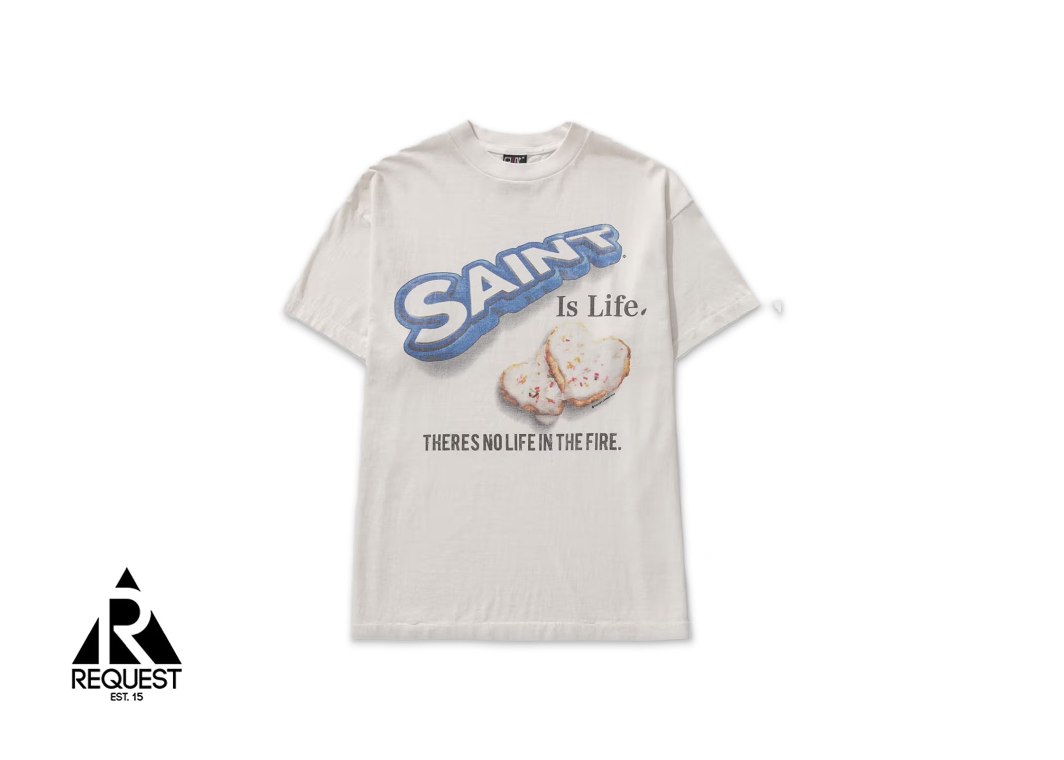 Saint Michael Oreo Tee “White”