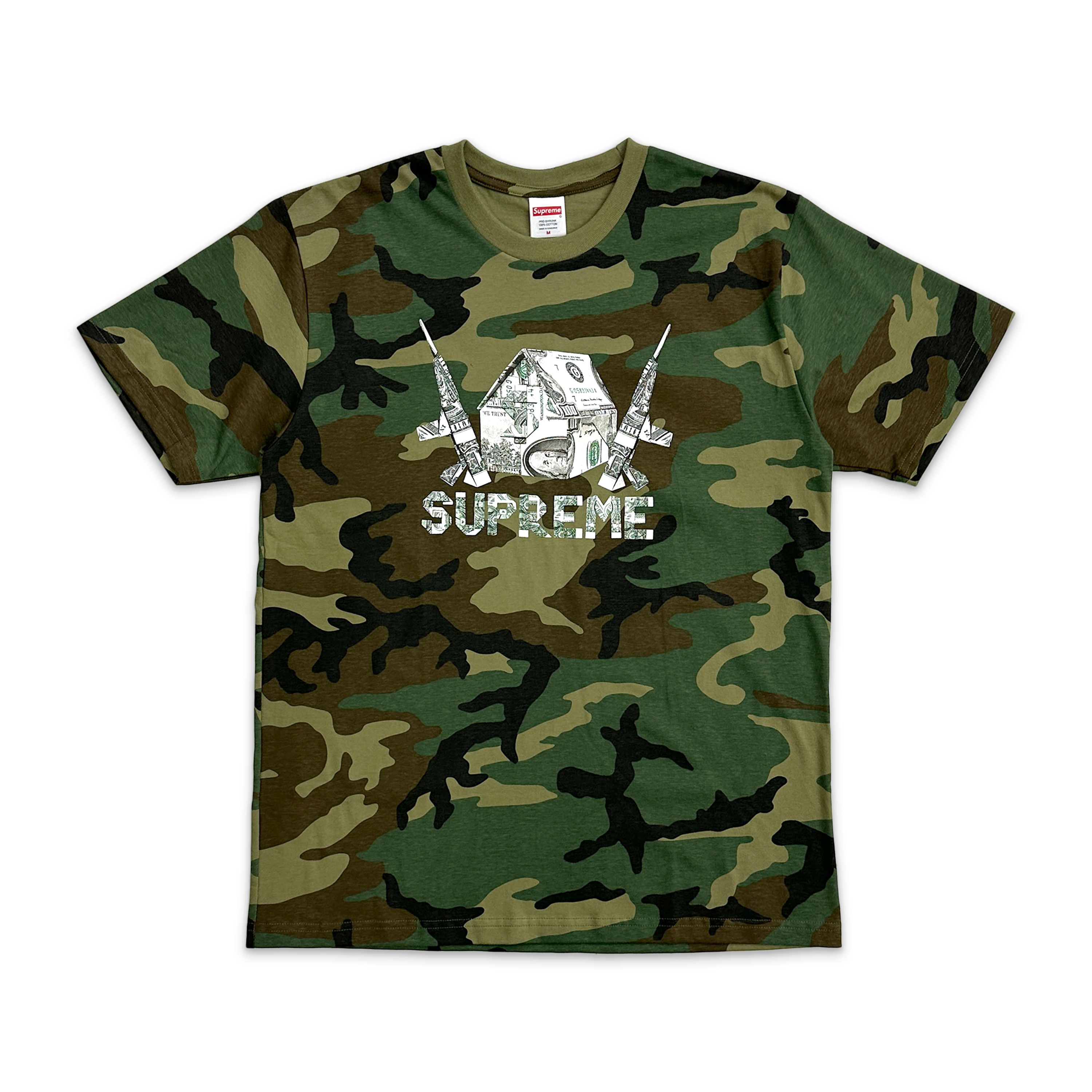 Origami Tee "Woodland Camo"