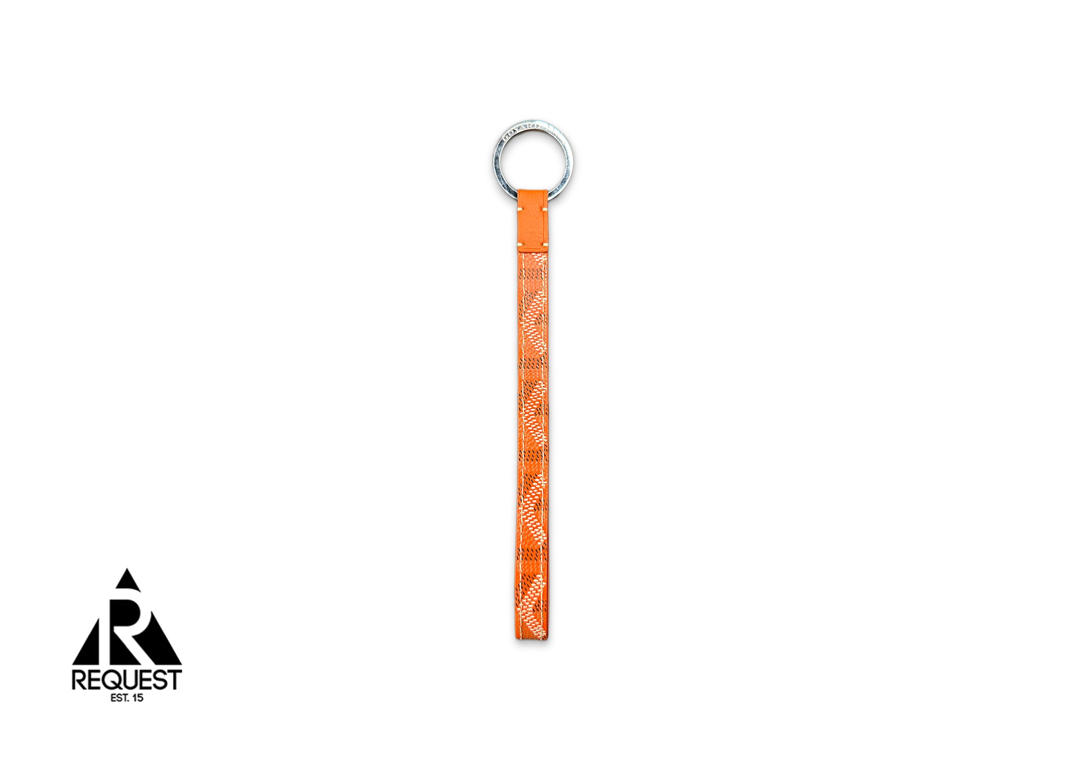 Sesame Key Ring "Orange"