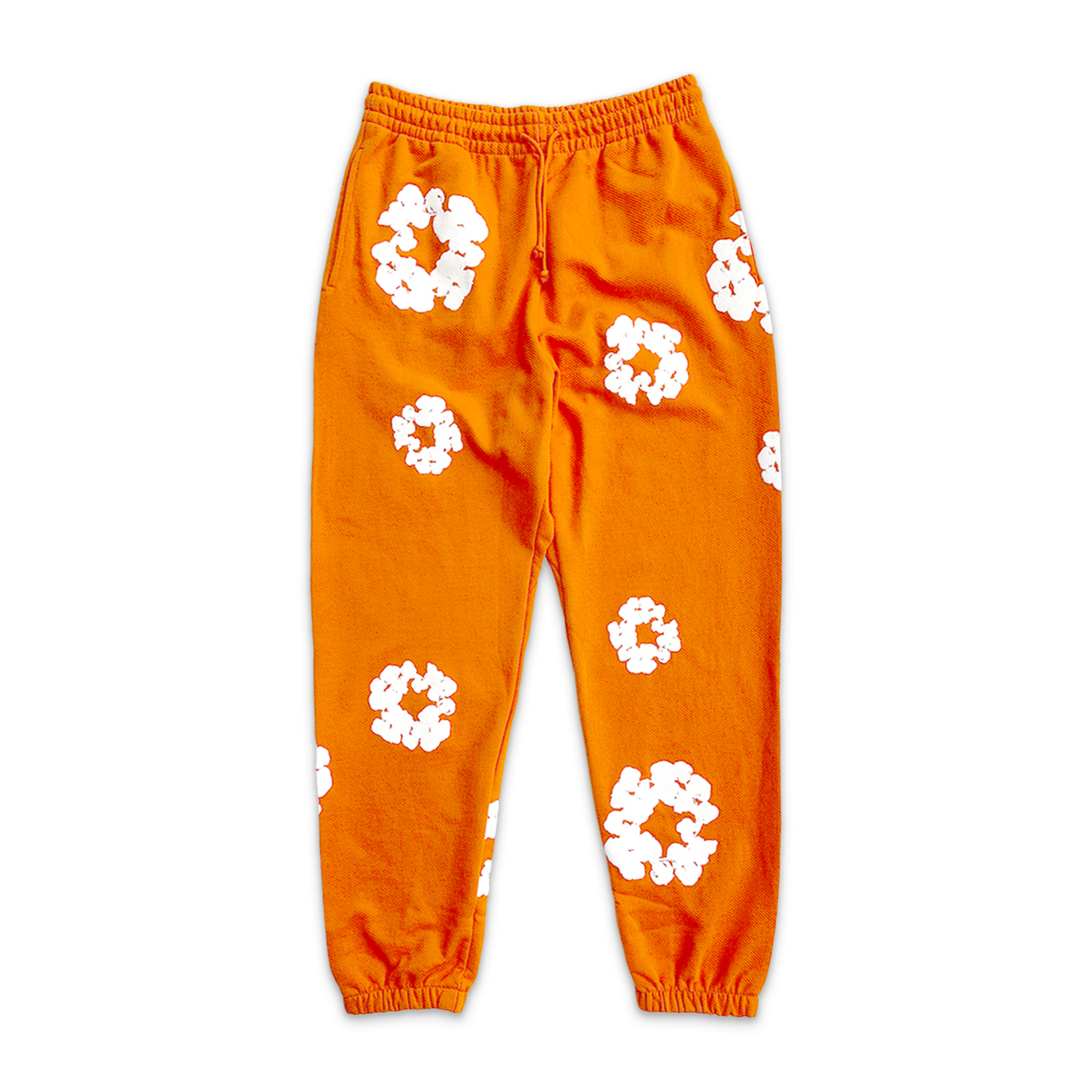 Cotton Wreath Sweatpants "Orange"
