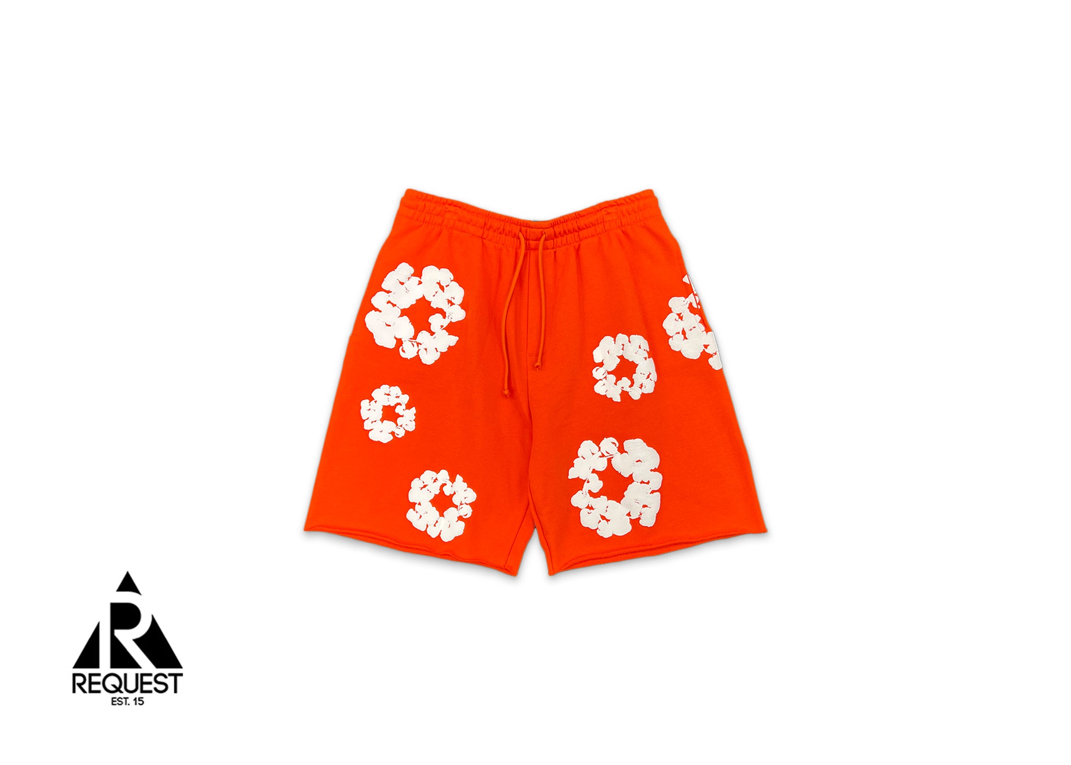 Cotton Wreath Shorts "Orange"