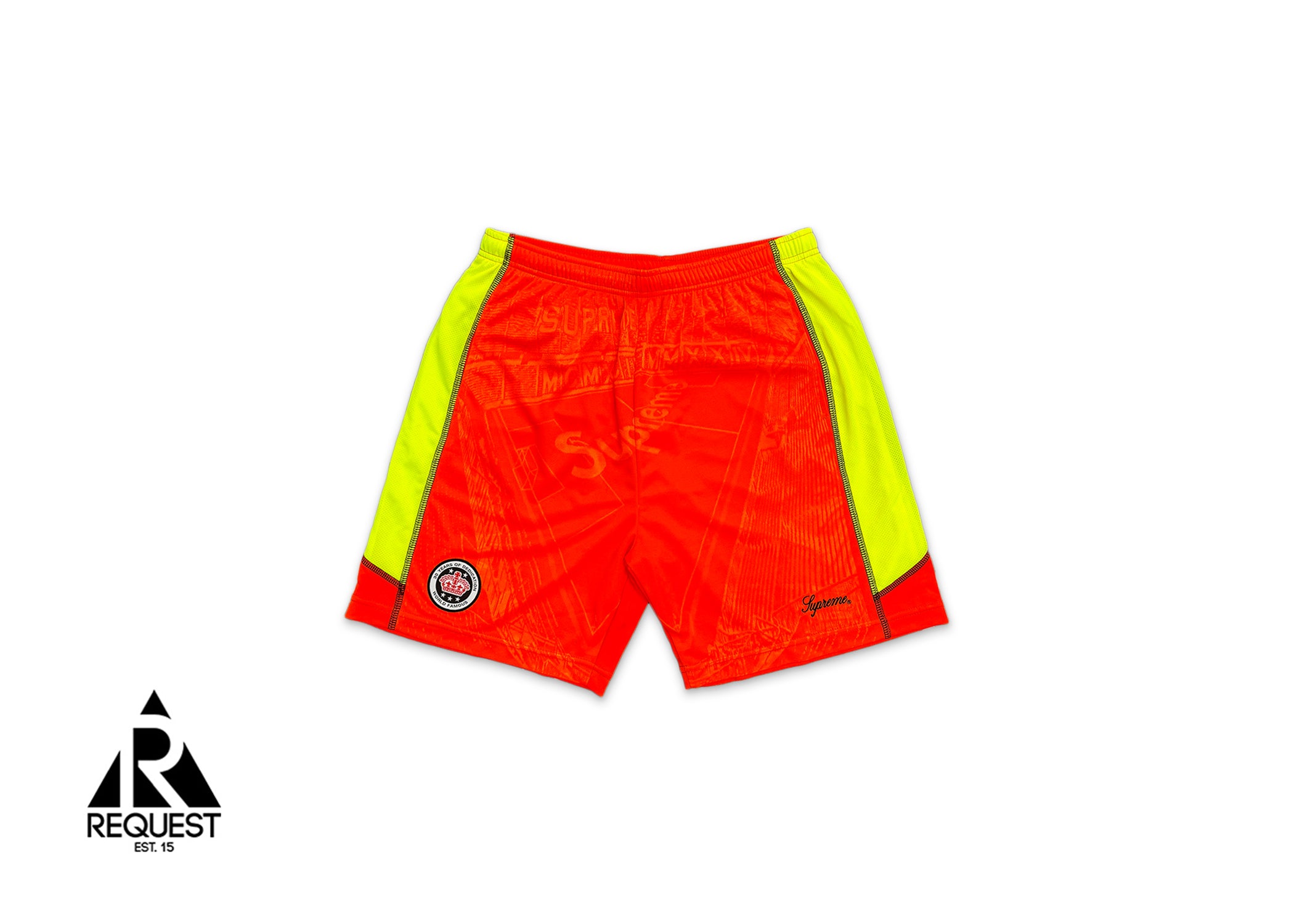 Jacquard Soccer Shorts "Orange"