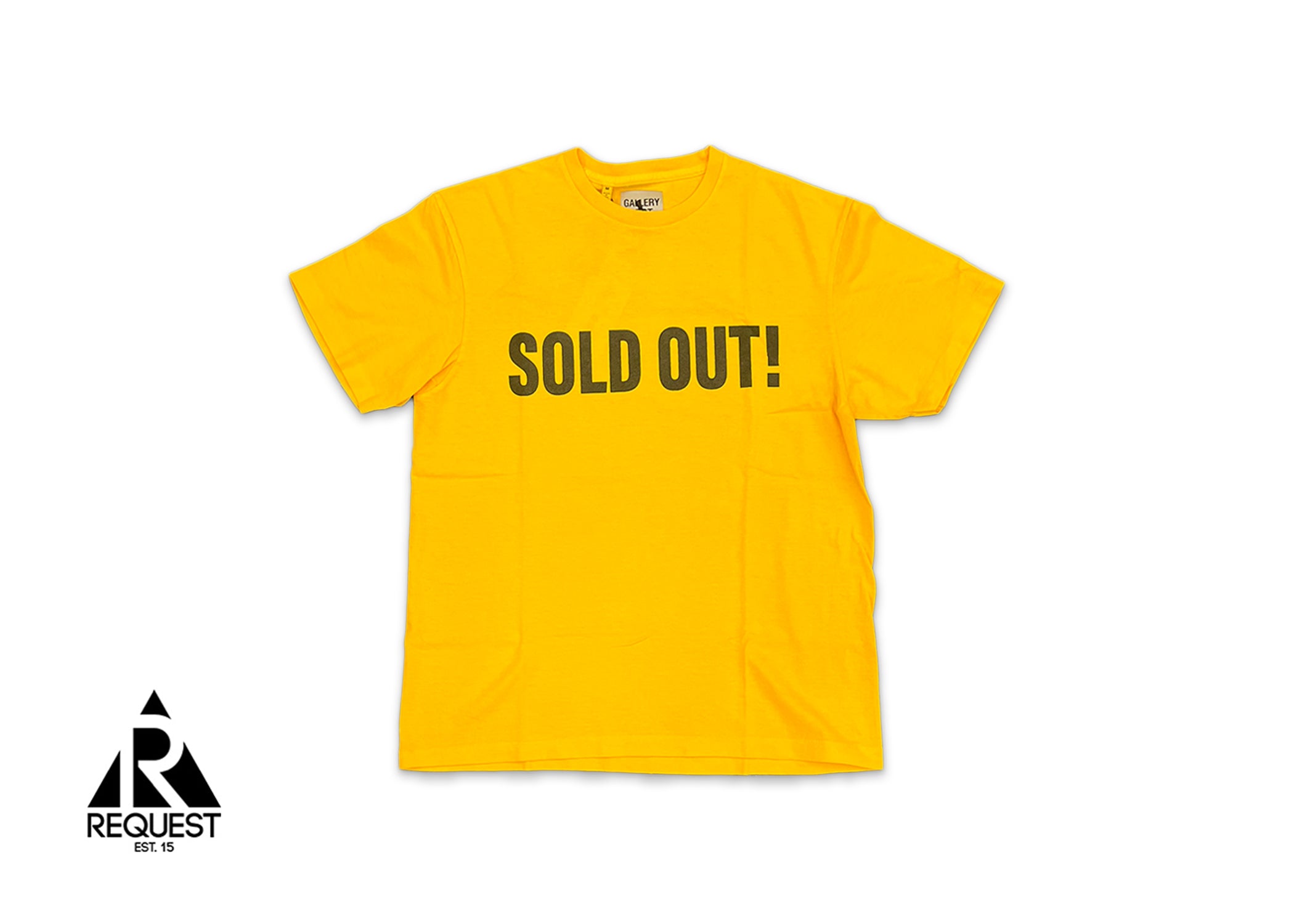 Gallery Dept. Sold Out Tee "Gold"