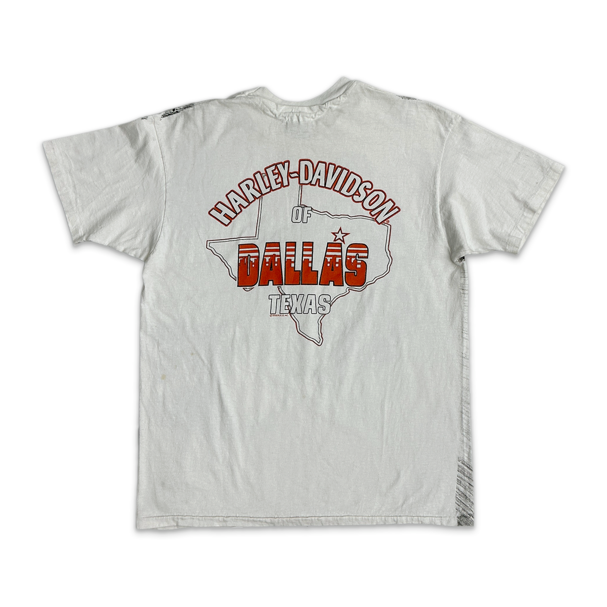 Harley All Over Tee "White"