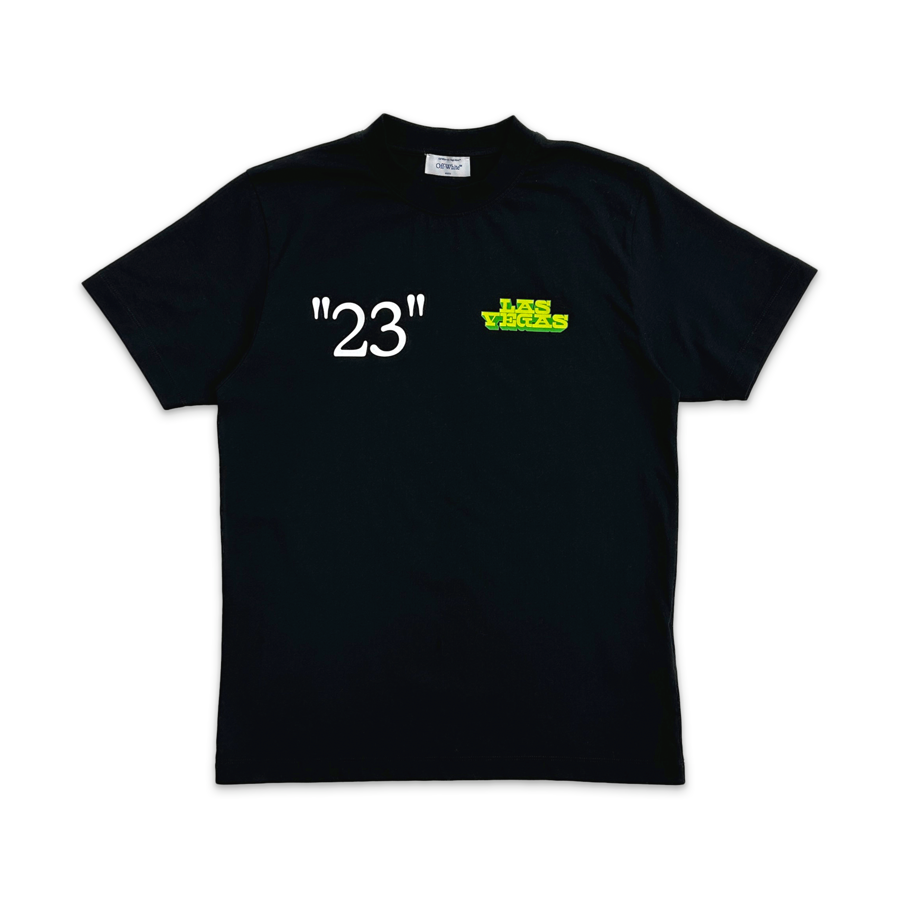 Off-White Las Vegas Blocks Tee "Black"