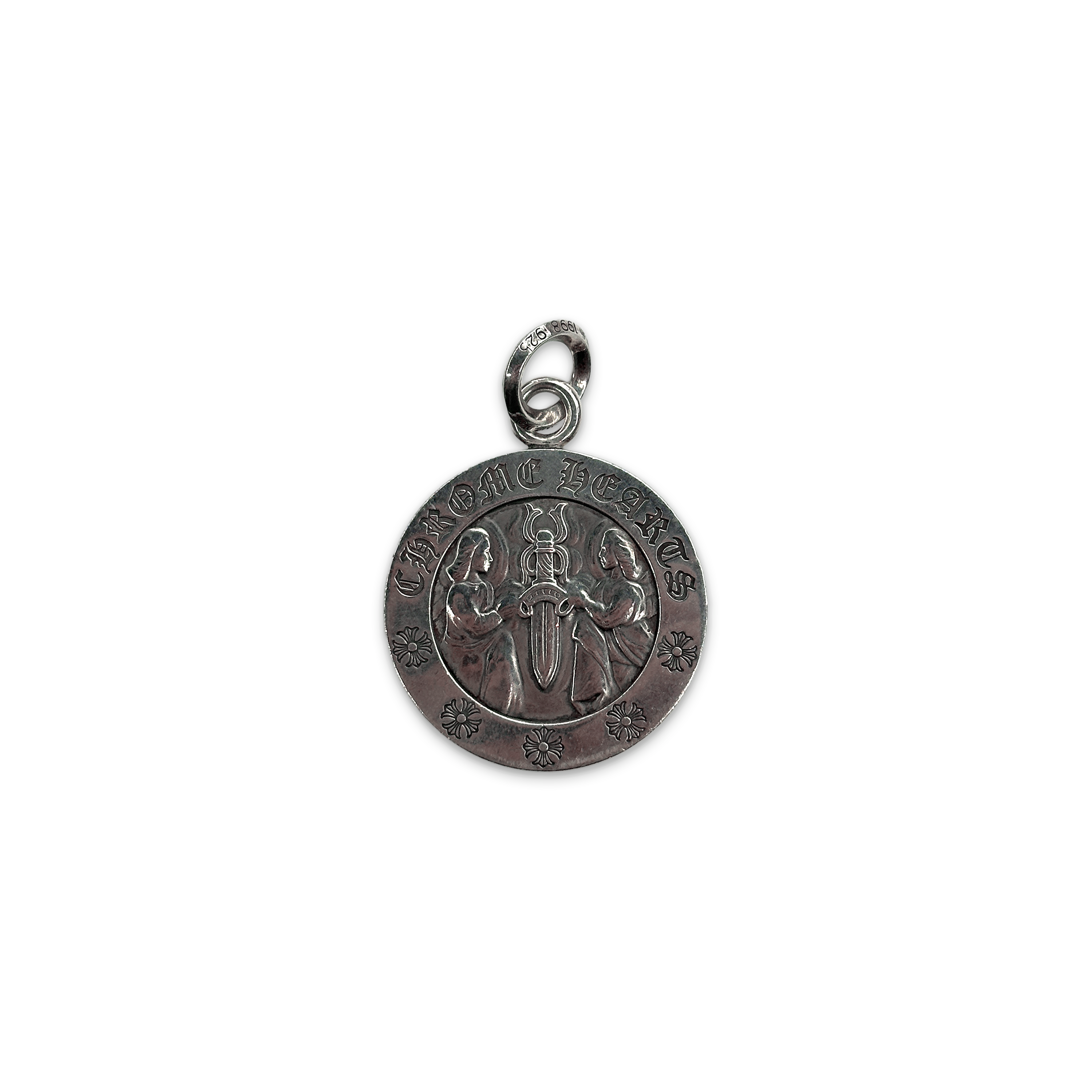 Round Angel Pendant