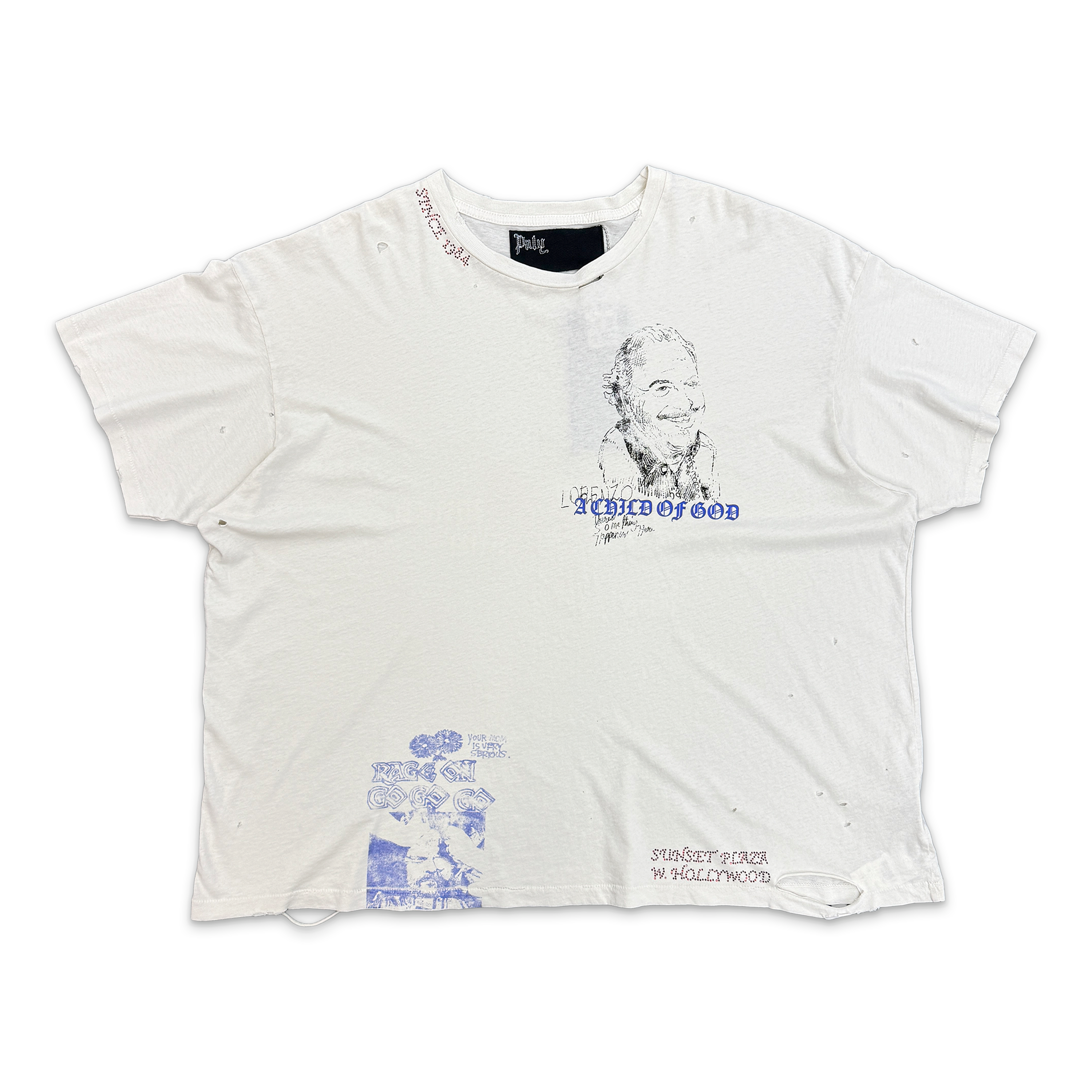 Paly Hollywood, HL Anniversary Tee "Cream"