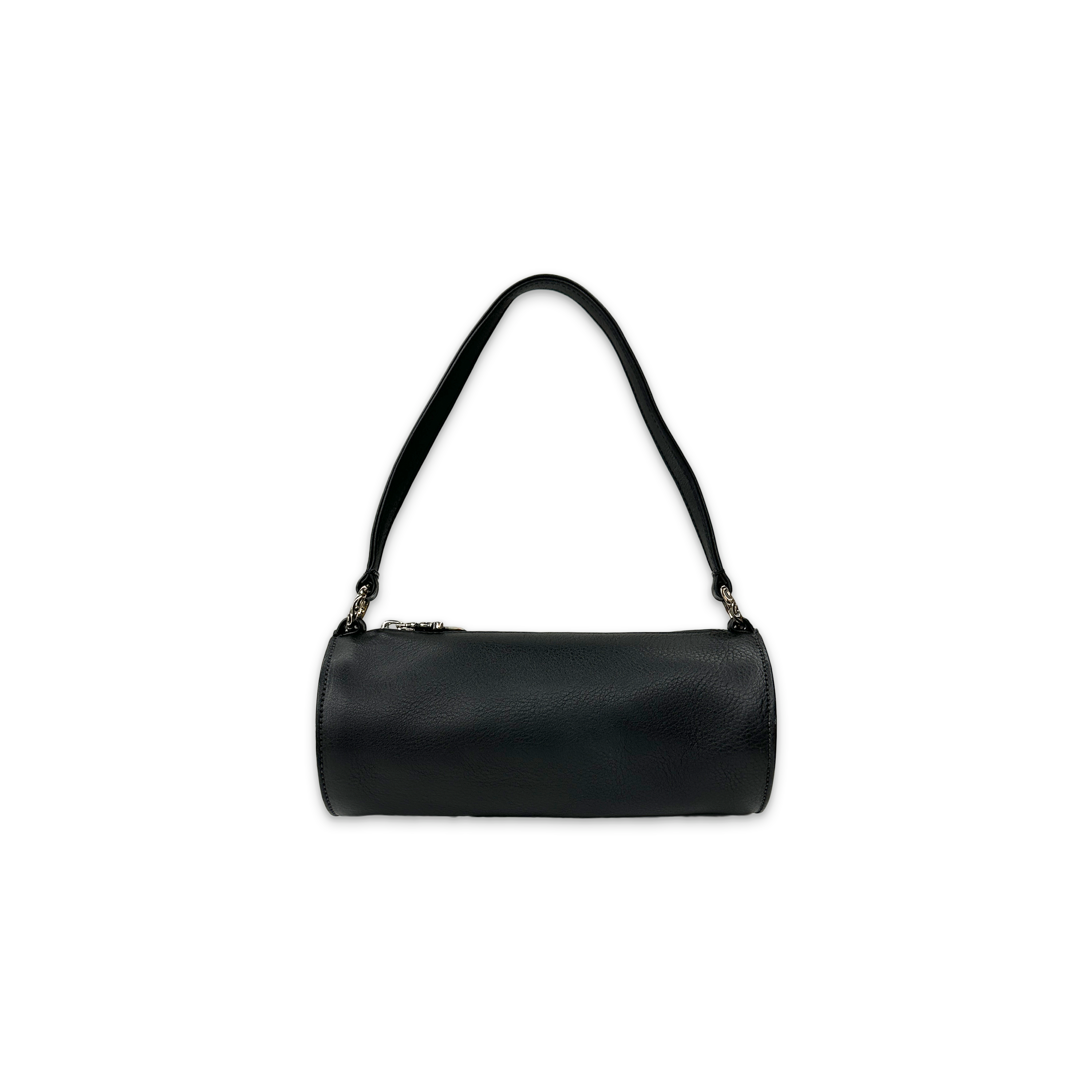 Chrome Hearts, Grinds Leather Triple Cross Mini Purse "Black"