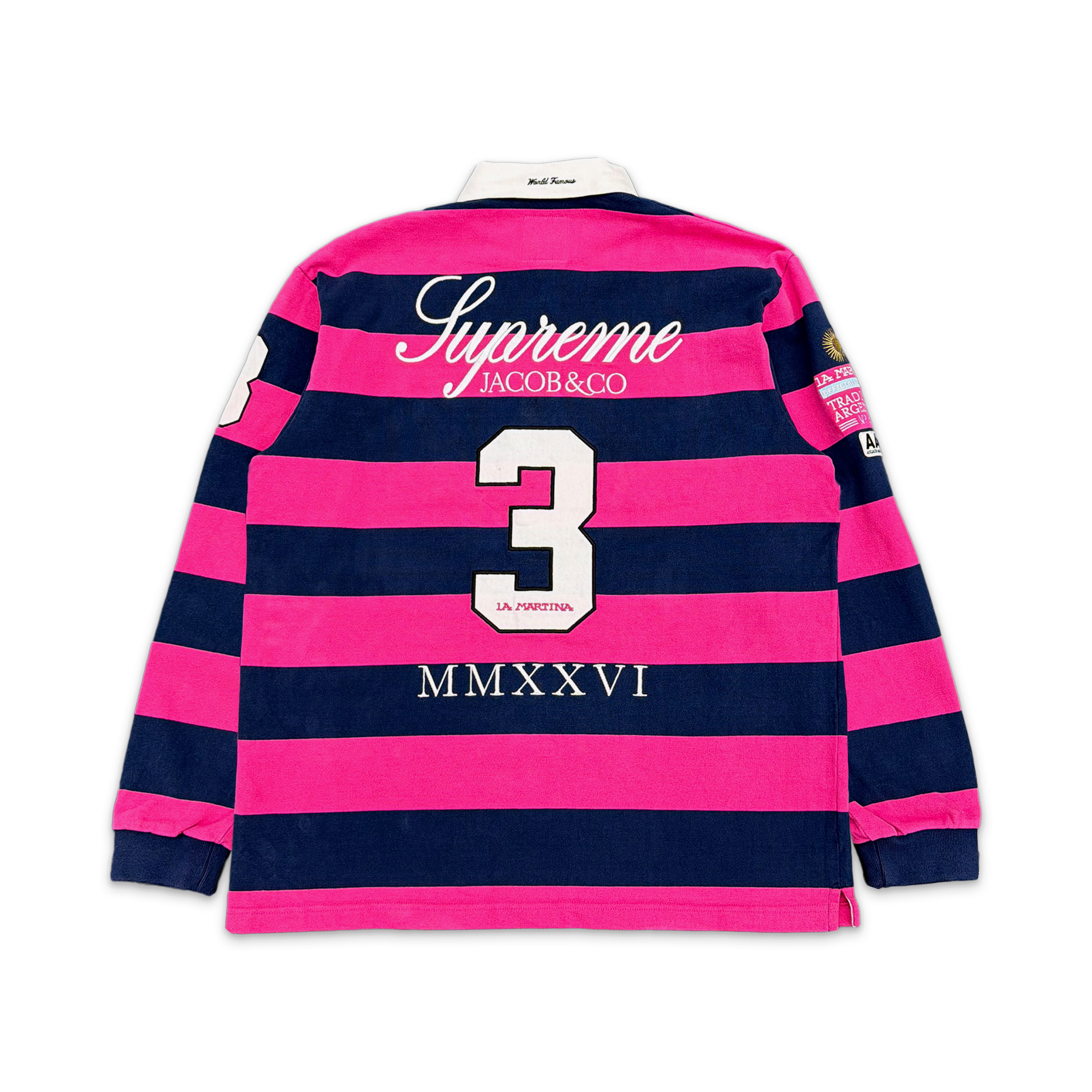 La Martina Rugby "Navy Pink"