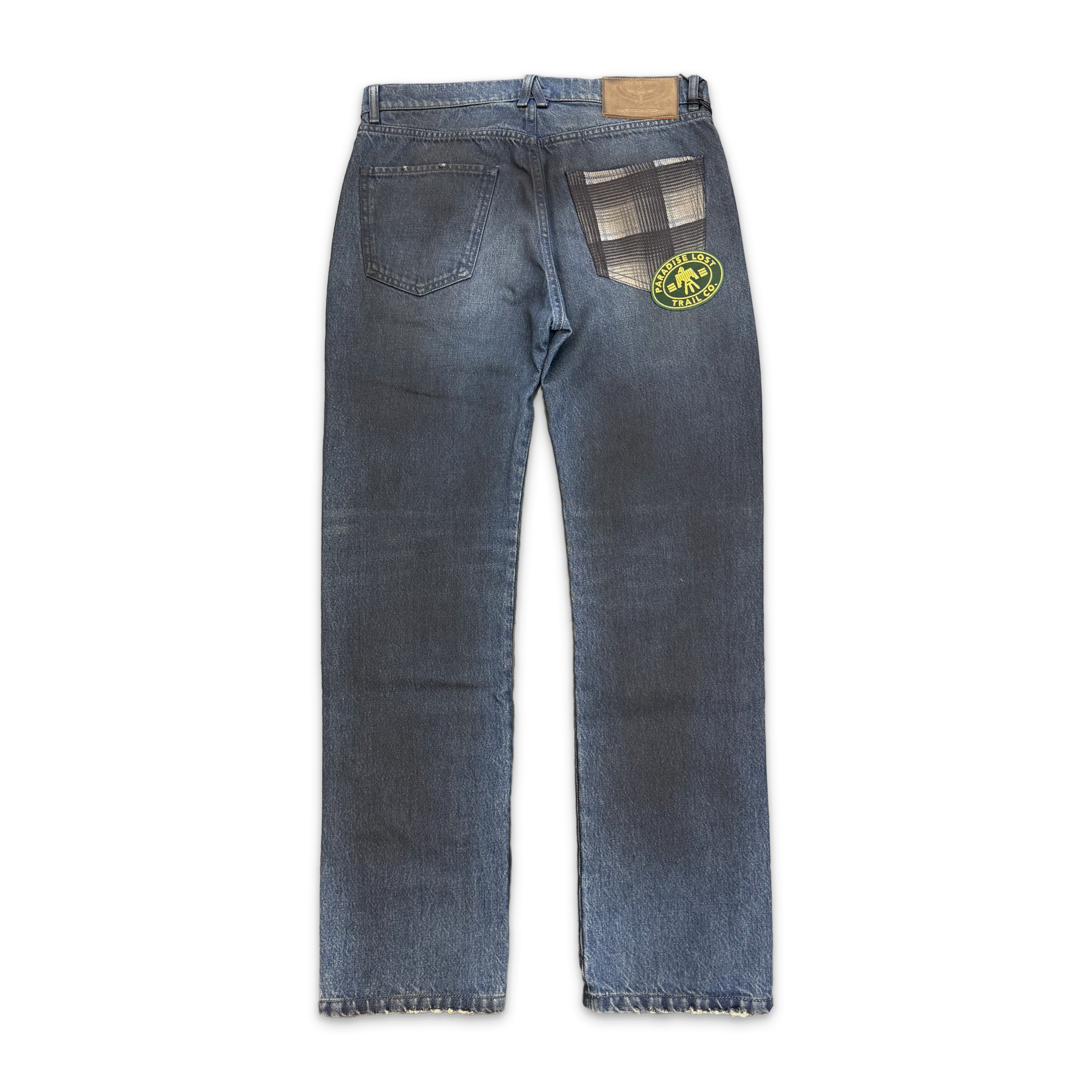 Dean Patch Jeans "Dark Indigo"