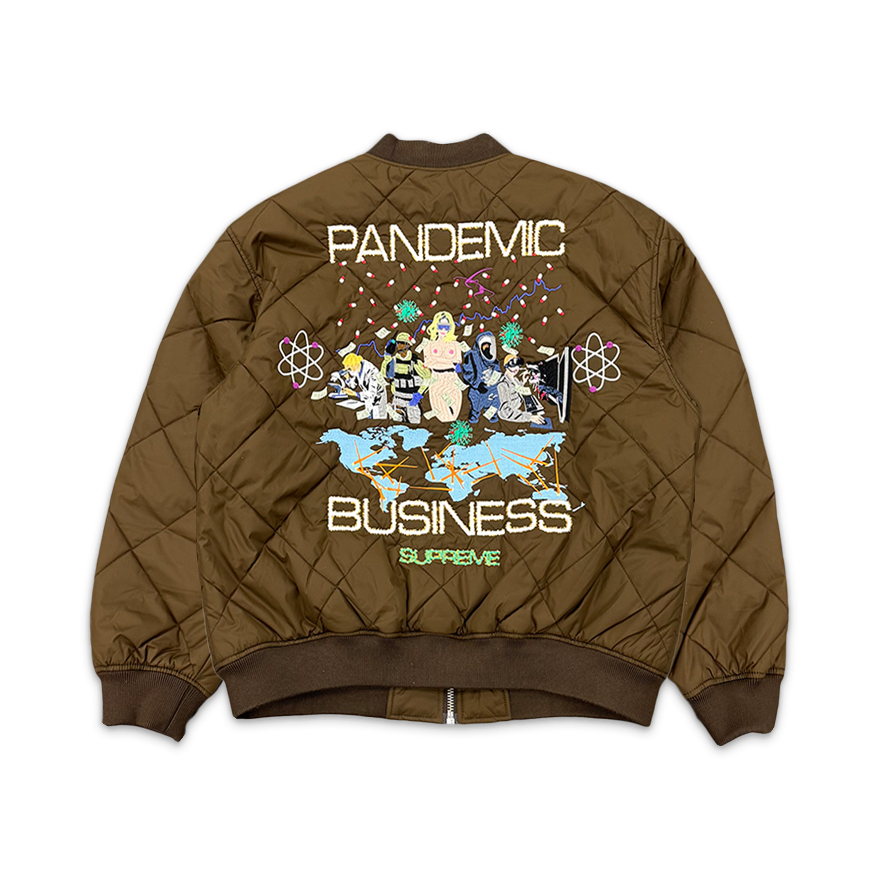 Pandemic Business AOI Quilted Work Jacket 