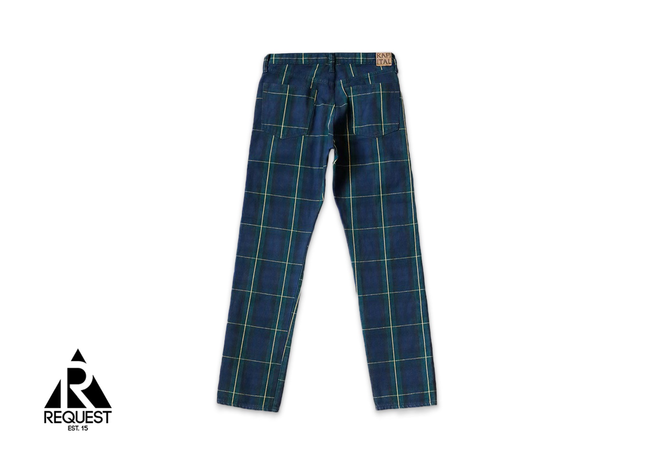 Kapital 11oz Tartan Check 5P Monkey Cisco Pants “Plaid”