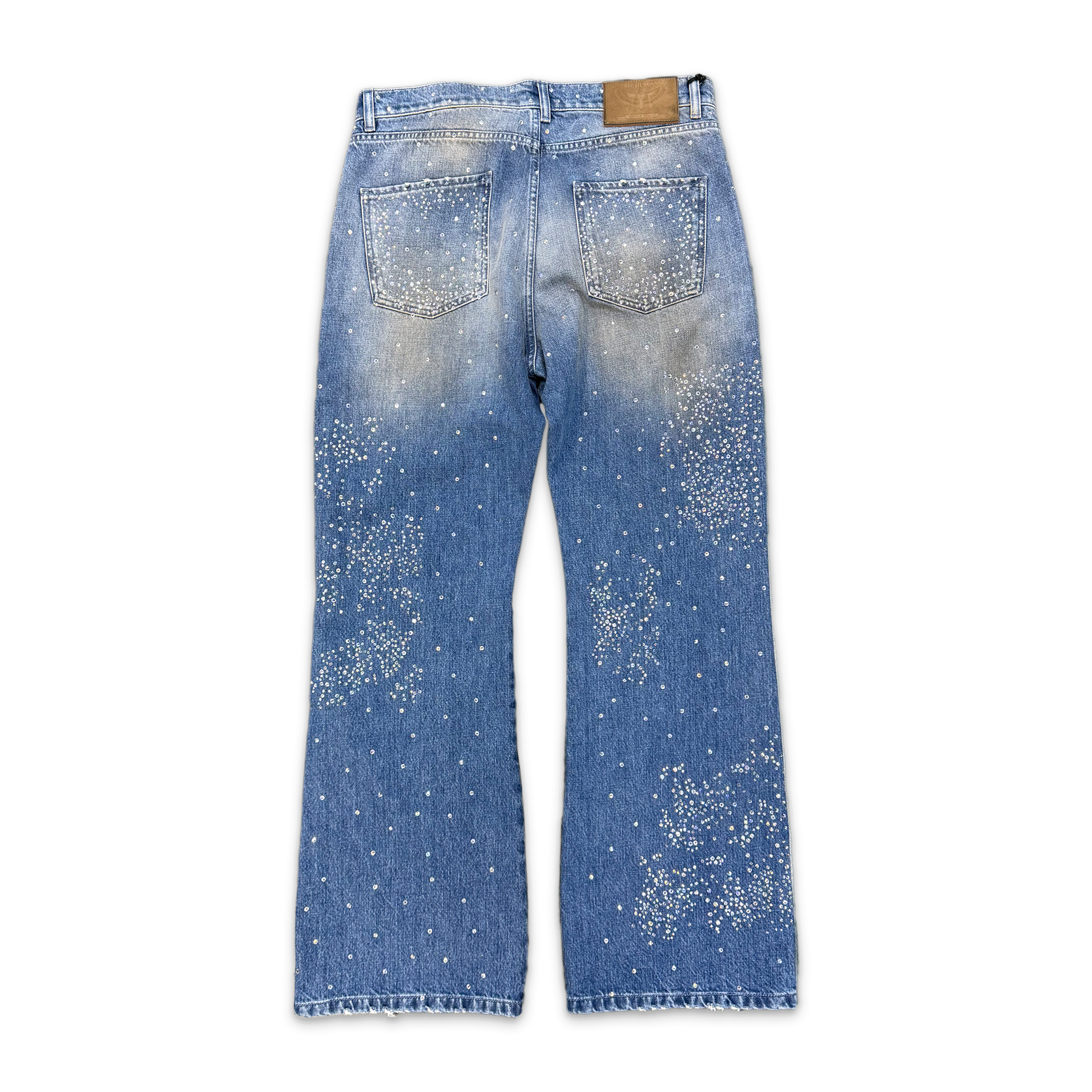 Crystal & Mohair Studio Jeans “Light Indigo”