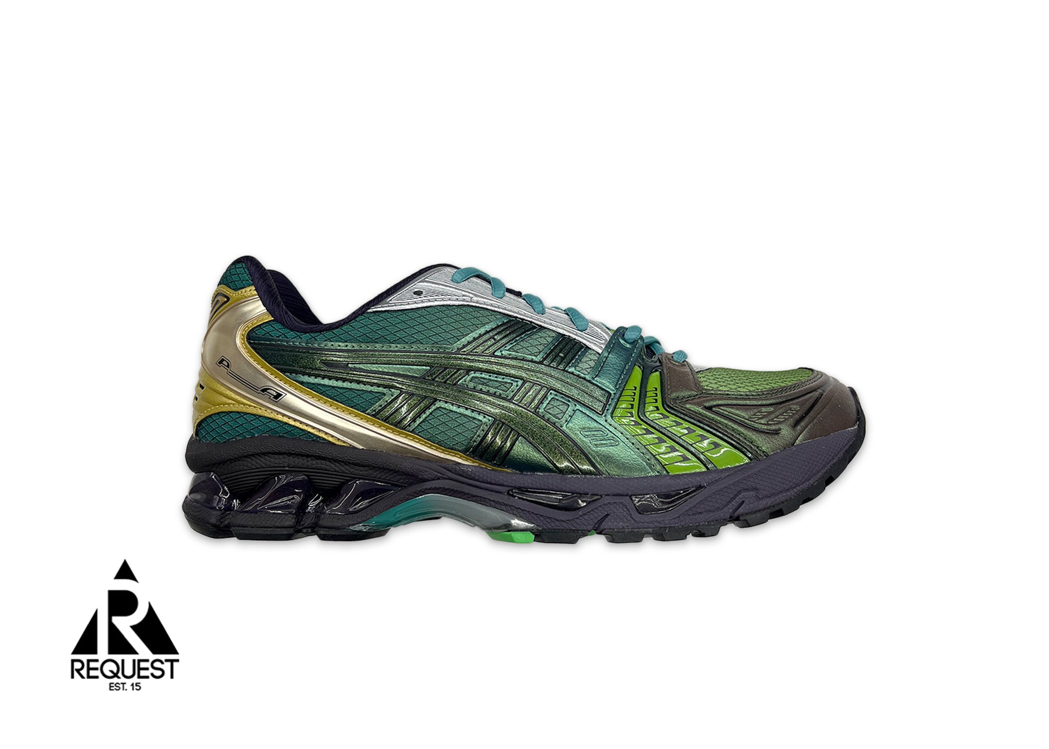 Gel-Kayano 14 P. Andrade "Gradation Green"