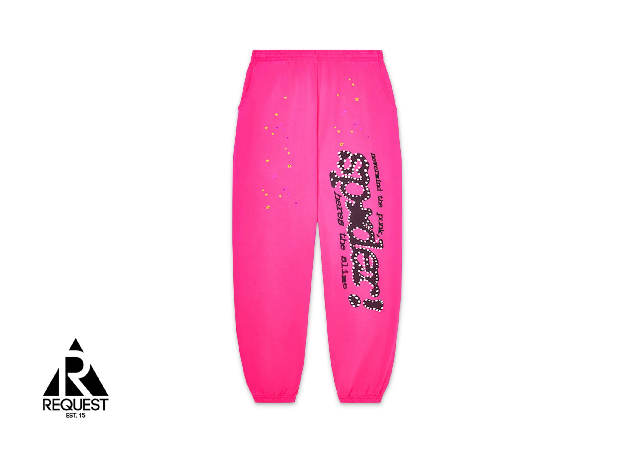 Sp5der P*nk V2 Sweatpants "Pink"