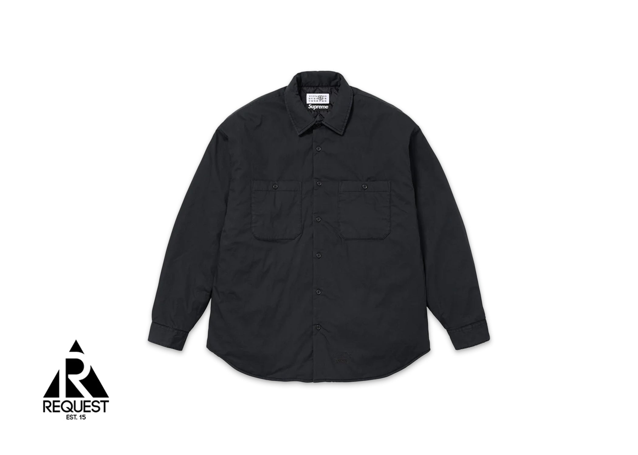 Supreme MM6 Maison Margiela Padded Shirt “Black”