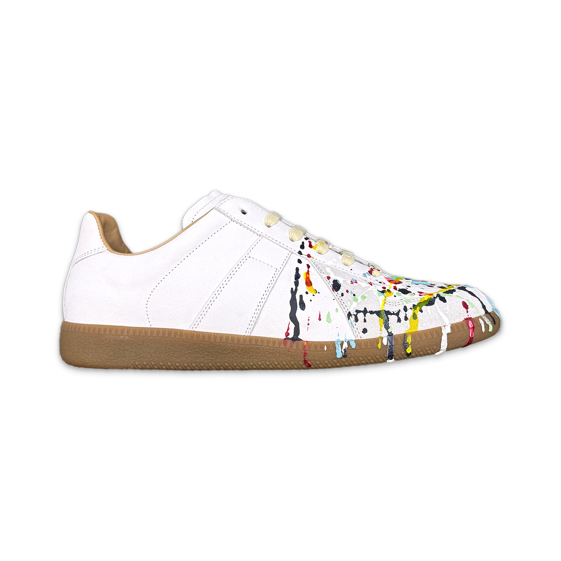 GAT Replica Sneaker Low “Dirty Wash Paint Splatter