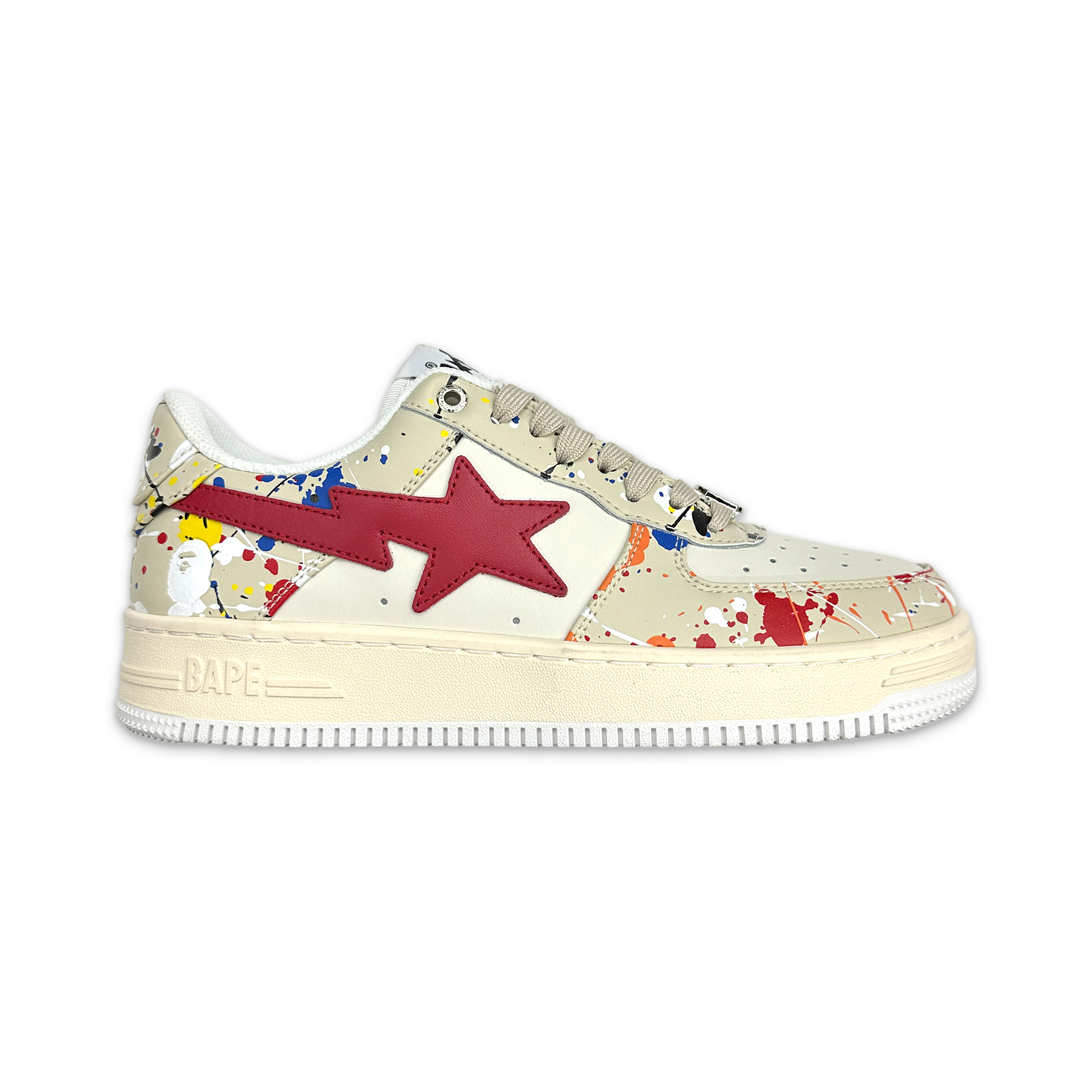 A Bathing Ape (BAPE), Bapesta "Paint Beige"